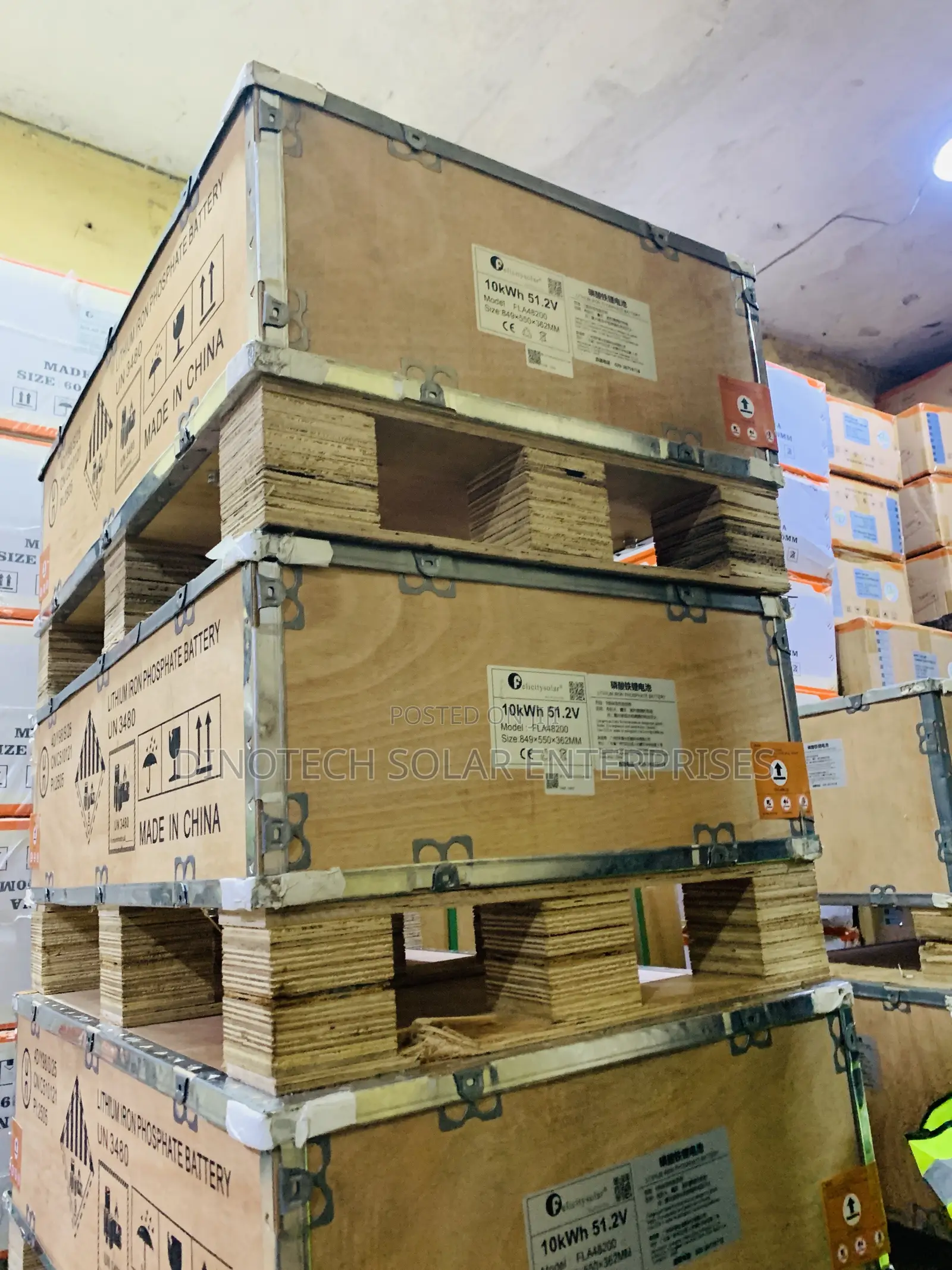 10kwh FLA 51.2v Felicity Solar Lithium Battery