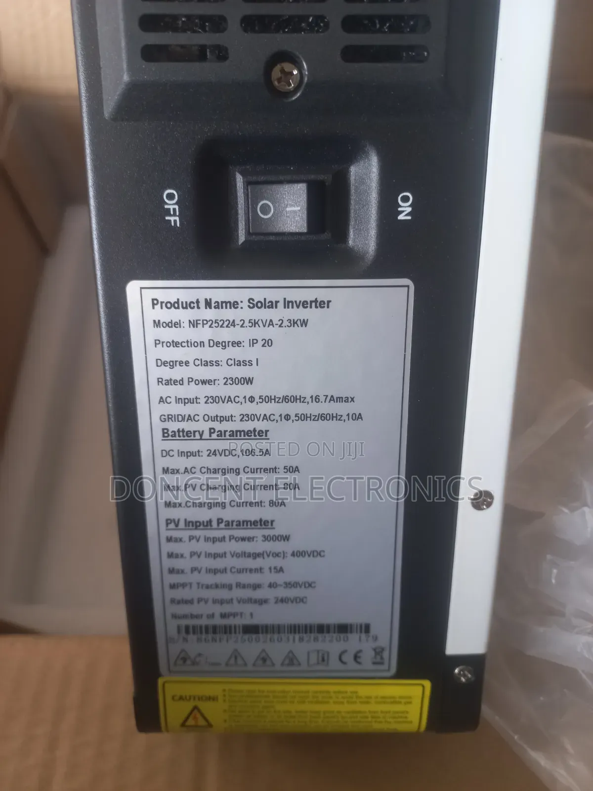 Kartel 2.3kw/ 2.5kva 24v Hybrid Inverter