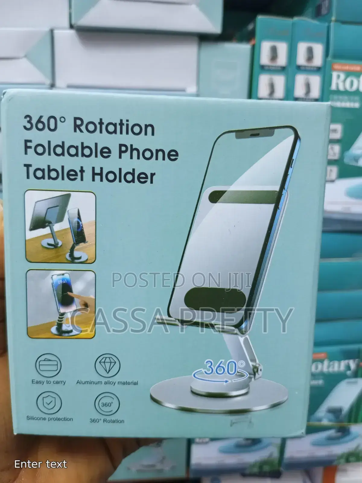 360° Rotation Foldable Phone Tablet Holder