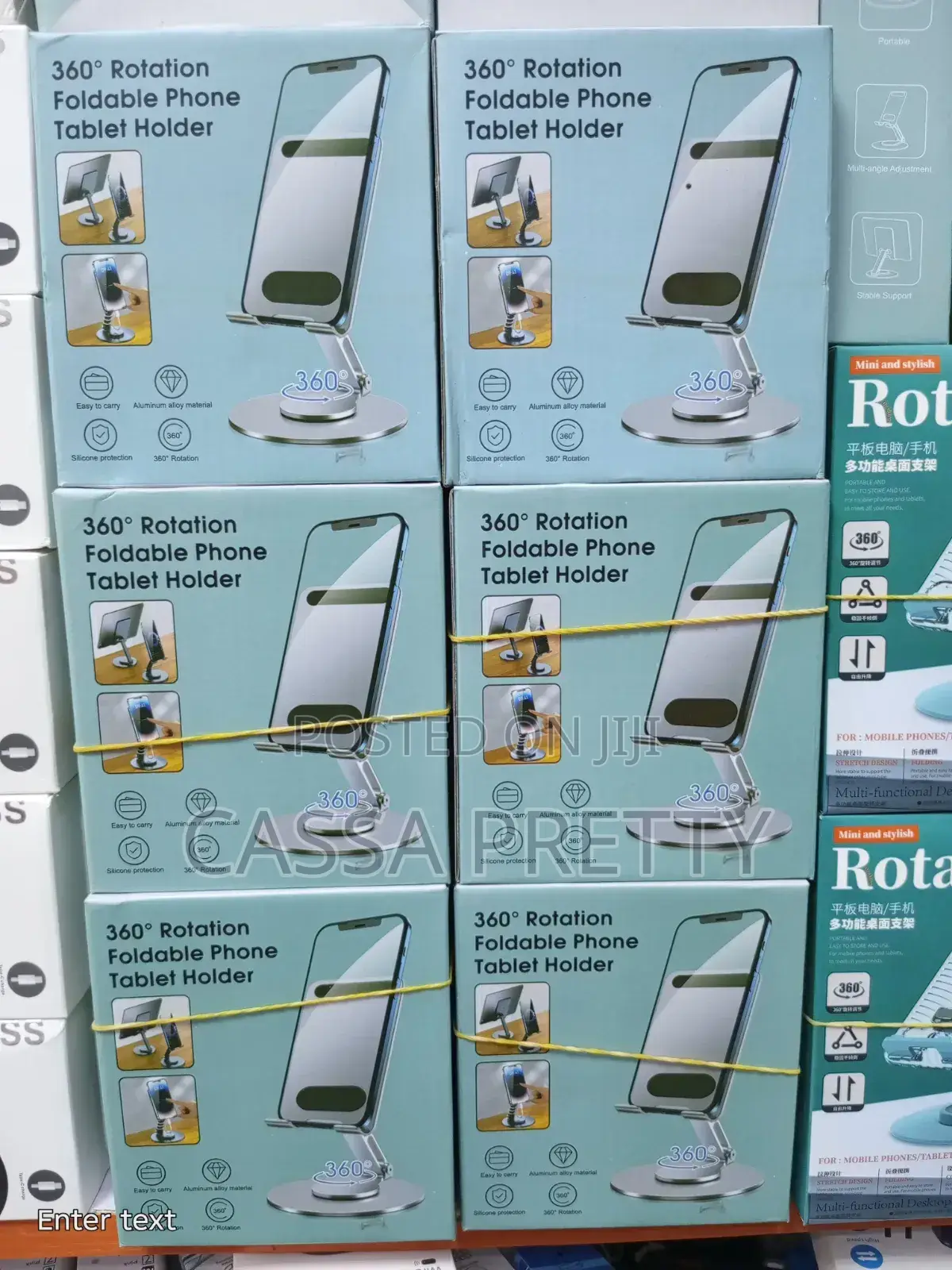 360° Rotation Foldable Phone Tablet Holder