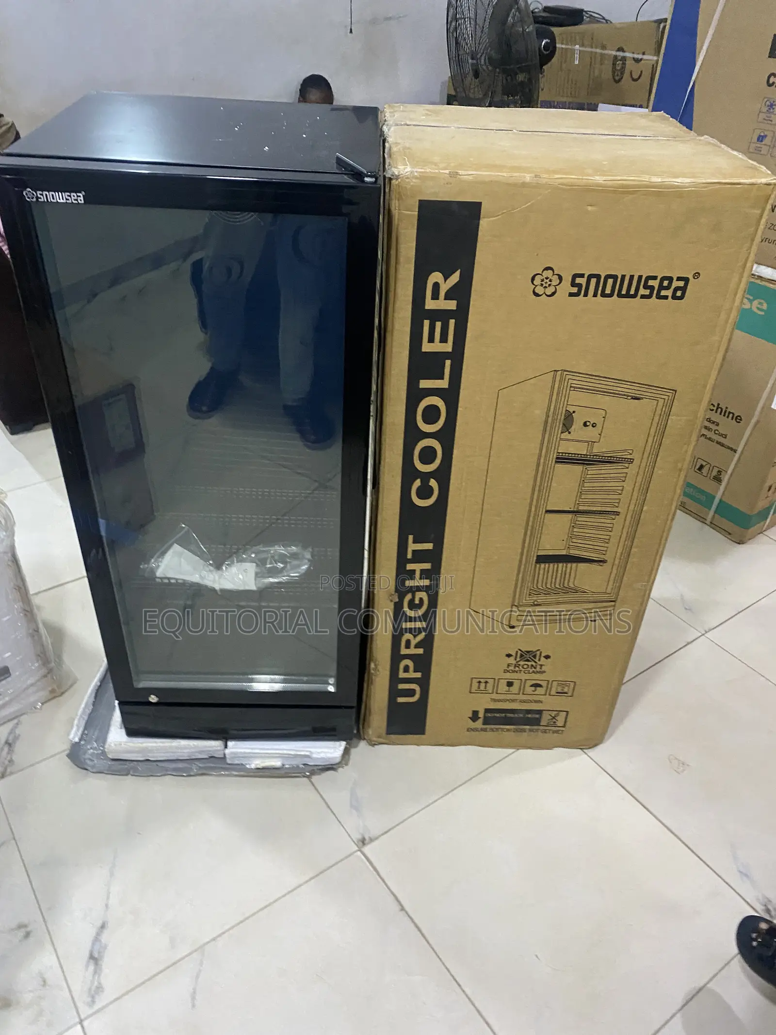 Snowsea 270L Professional Commercial Beverage Refrigerator for Shops