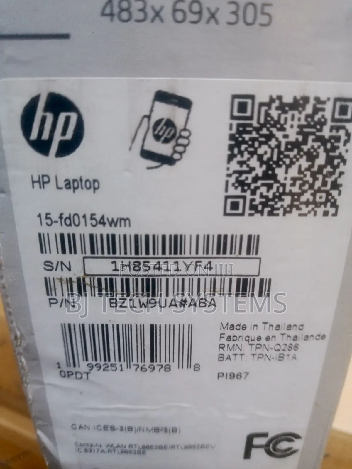 New Laptop HP 15 8GB Intel Core i5 SSD 512GB