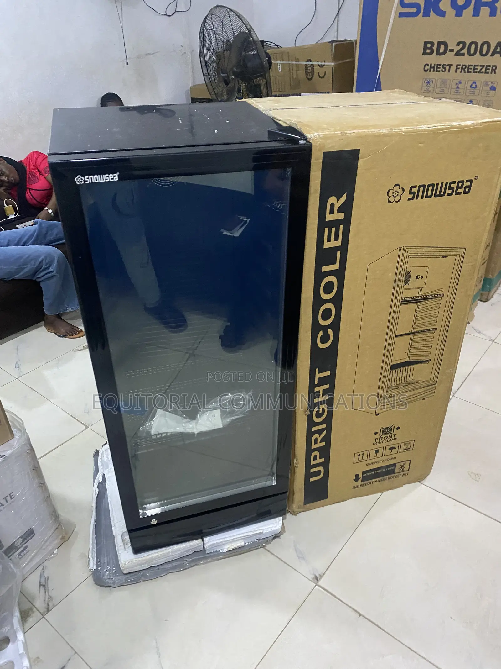 Snowsea 270L High-Volume Commercial Chiller for Beverage and Food Busi