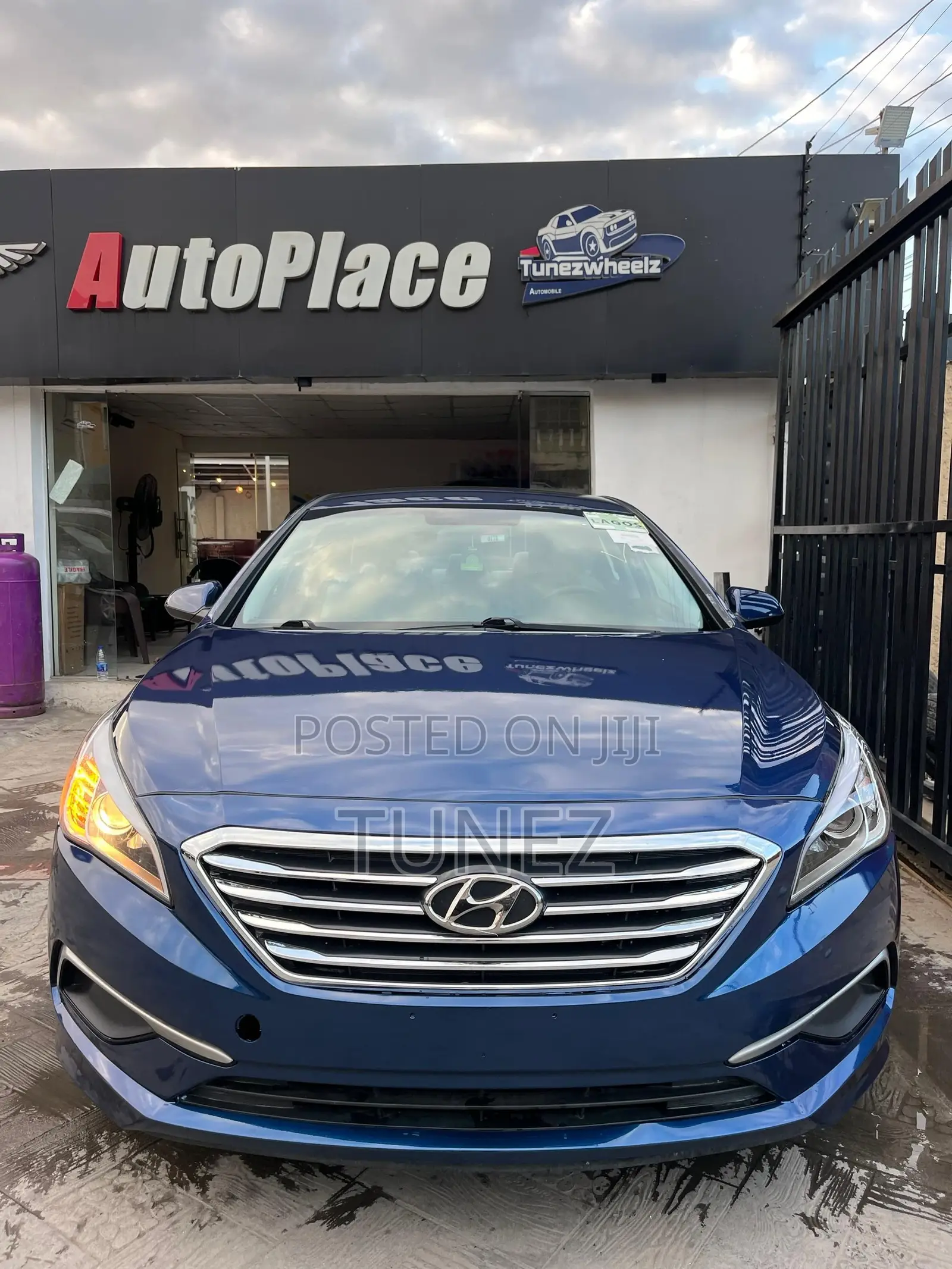 Hyundai Sonata 2016 Blue