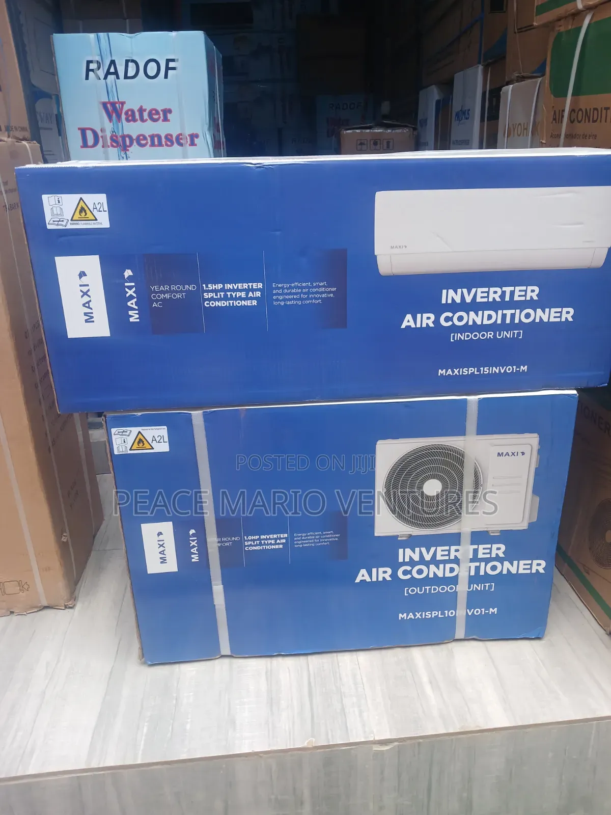 Maxi Original Inverter Airconditioner 1.5hp With Warranty