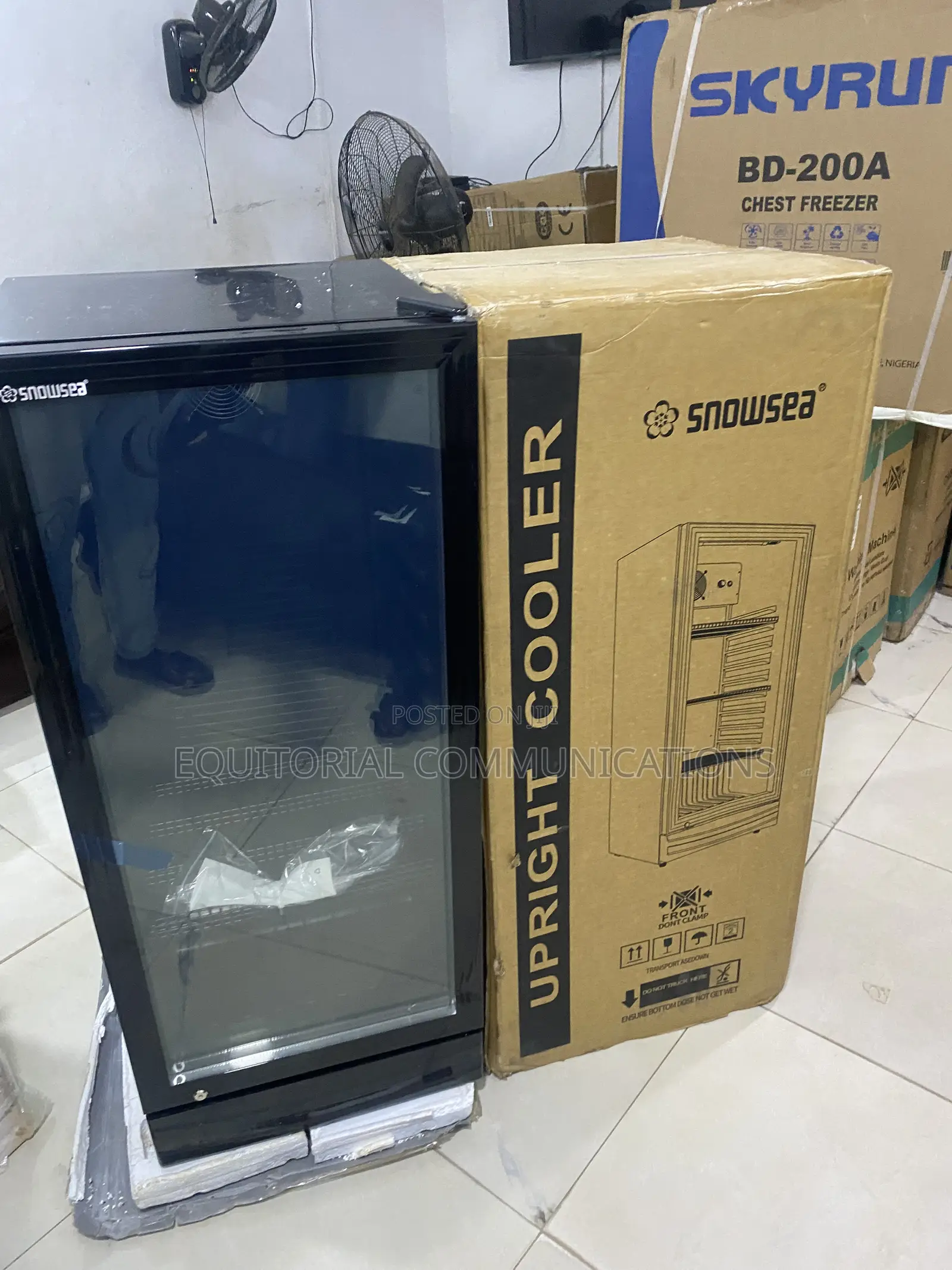 Snowsea 270L Professional Chilling Cabinet for Restaurants, Hotels And