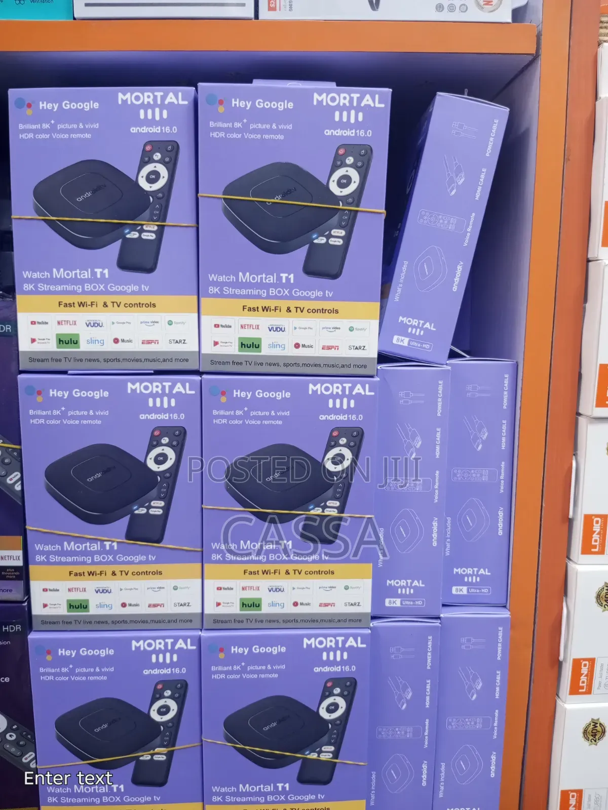 Mortal T1 - 8K Streaming Box / Android TV Box