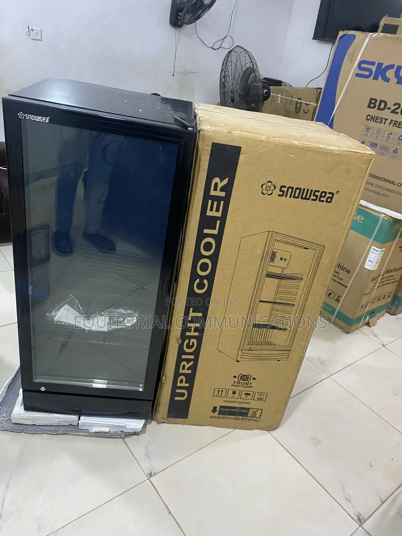 Snowsea 270L Commercial Upright Cooling Refrigerator for Restaurants A