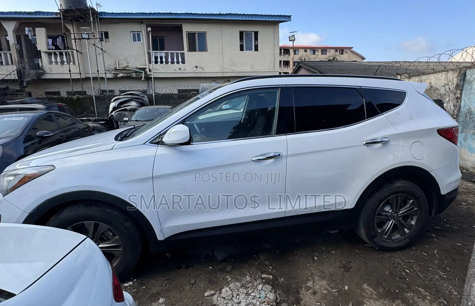 Hyundai Santa Fe 2014 White