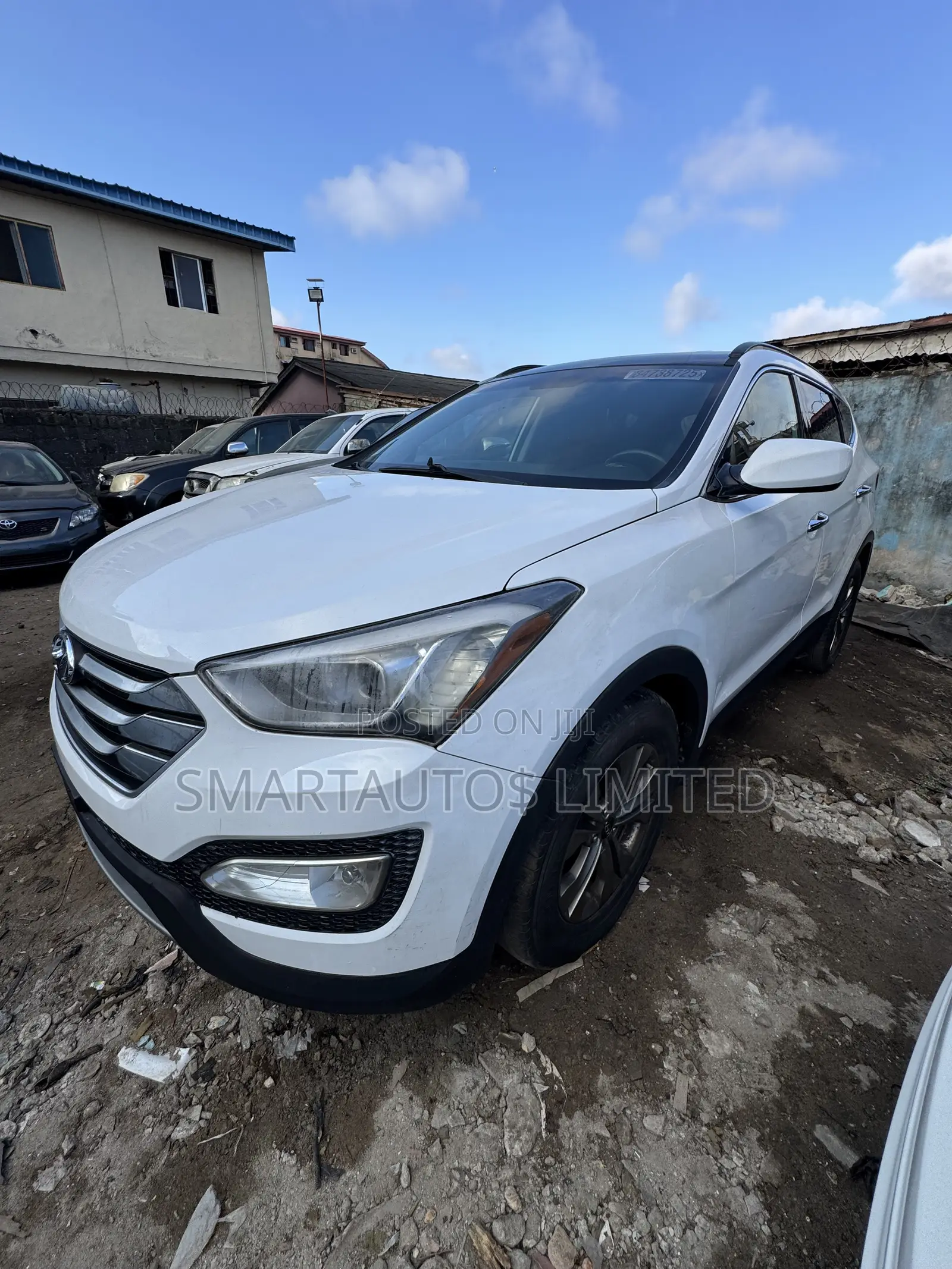 Hyundai Santa Fe 2014 White