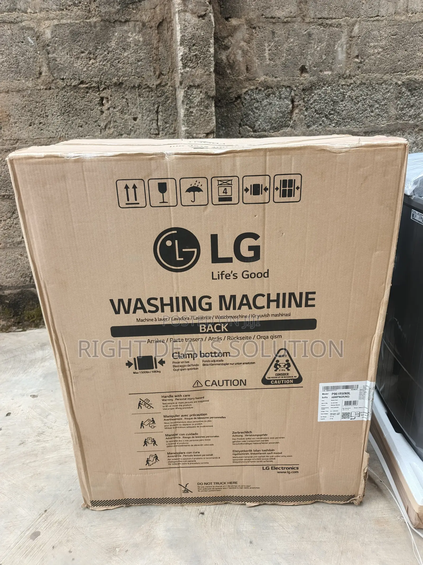 LG 9KG Washing Machine – Convenient & Easy to Use Top Load Design