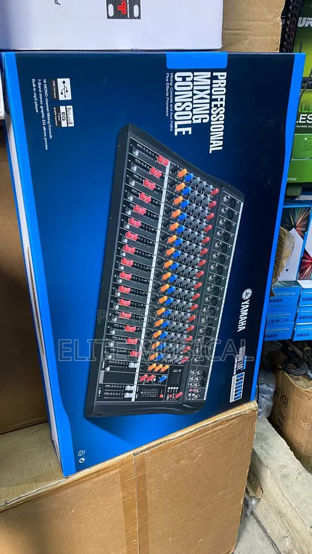 Professional 16-Channel Audio Mixing Console