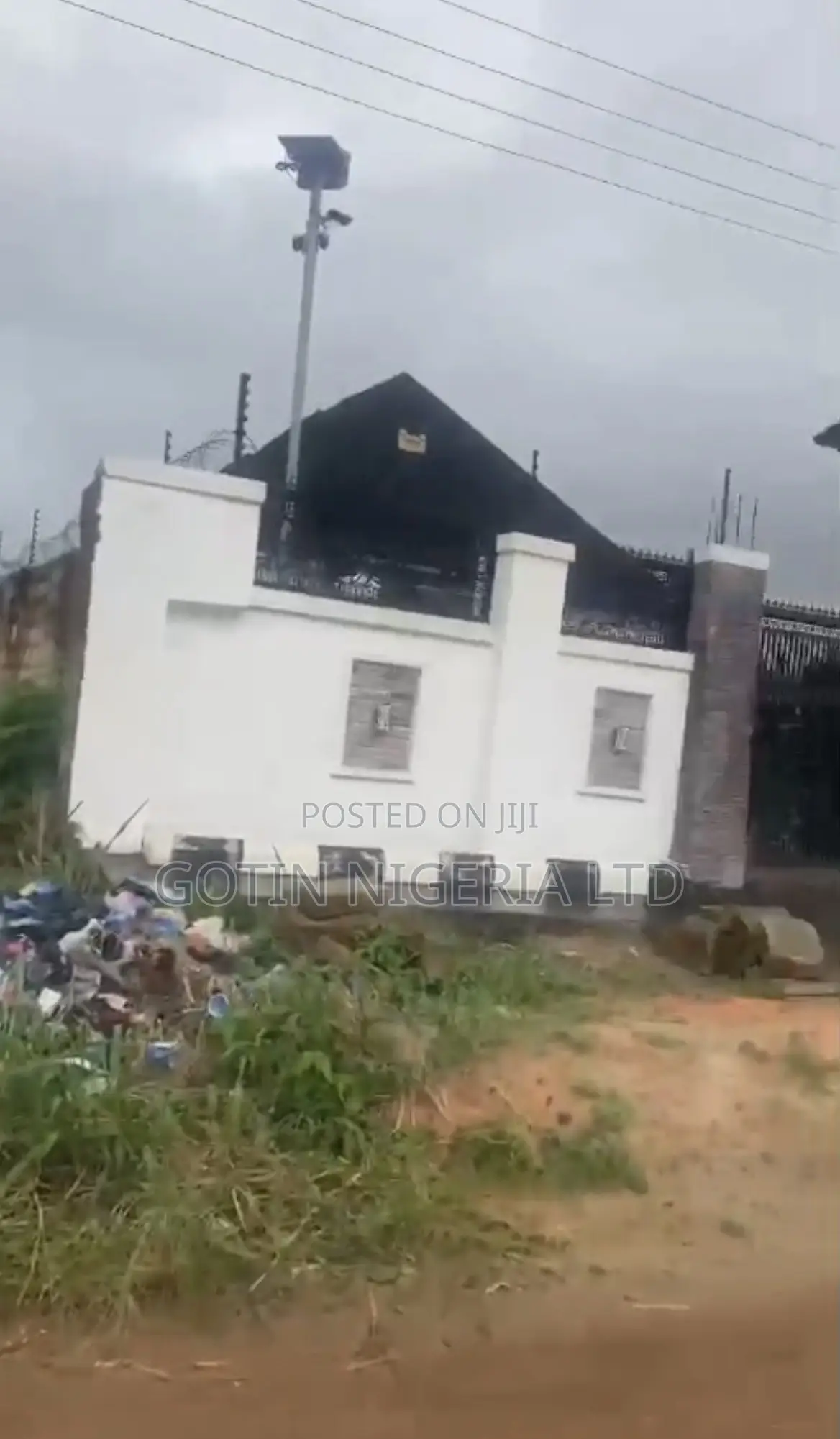 Fenced 50×100ft Land, Ogheghe Off Sapele Road