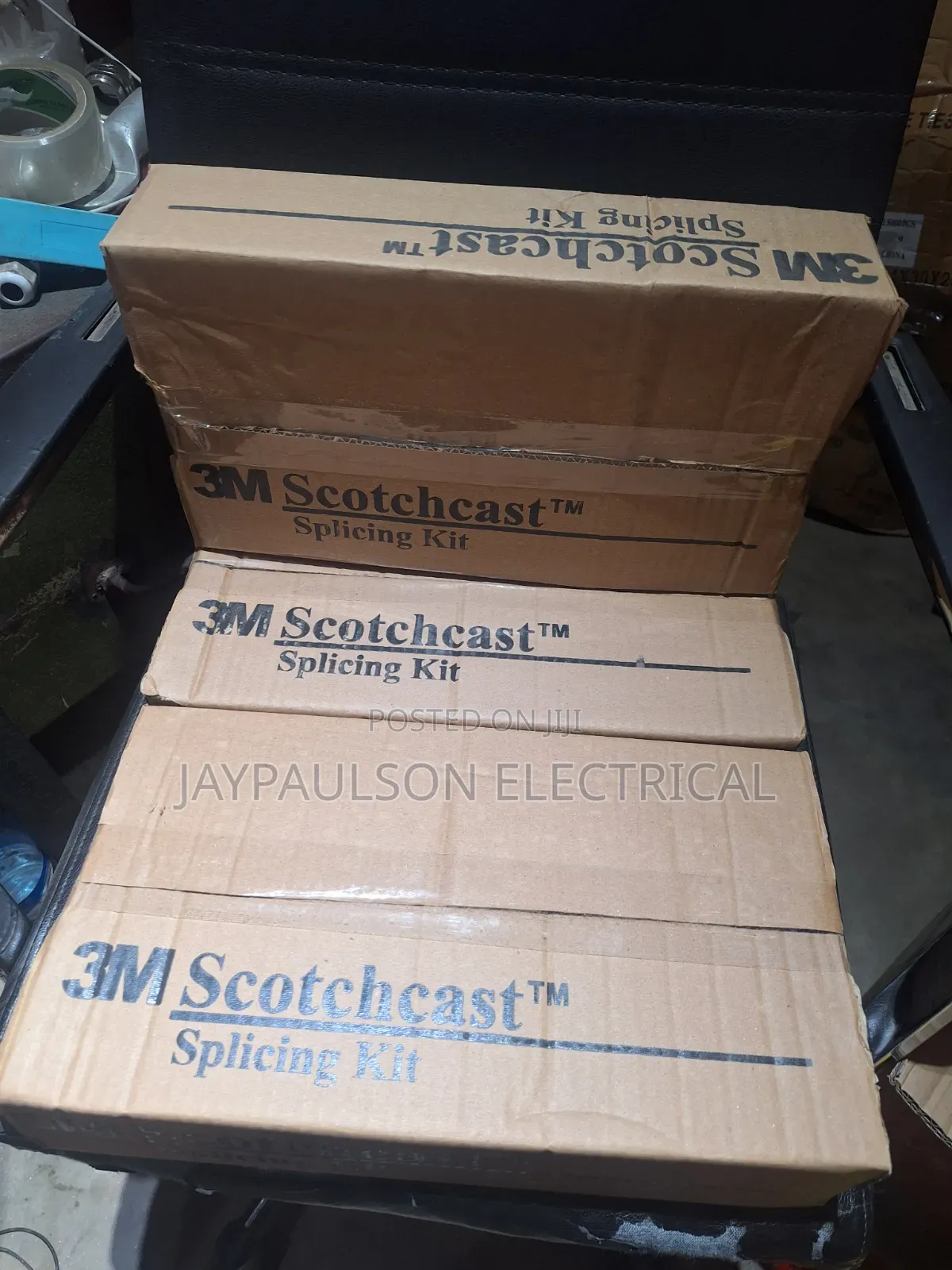 3M Scotchcast Inline Resin Splicing Kit (Model 91-A3).