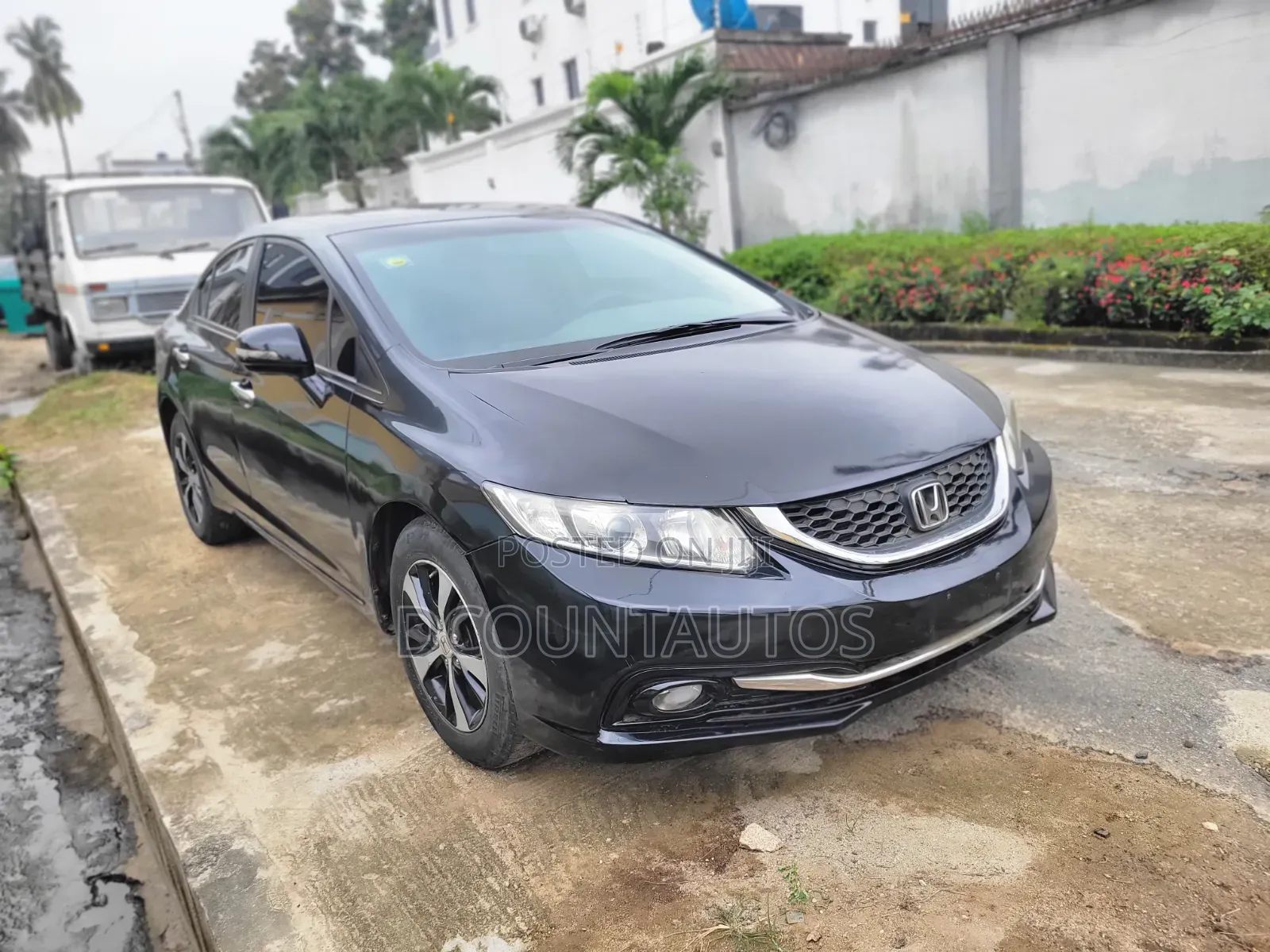 Honda Civic EX Sedan 2012 Black