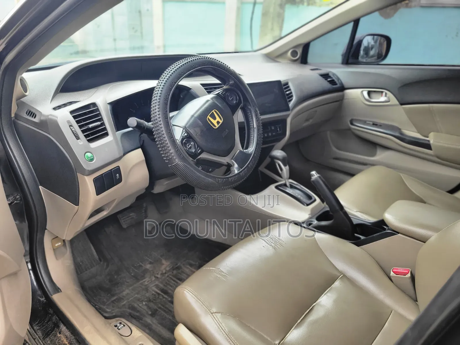 Honda Civic EX Sedan 2012 Black