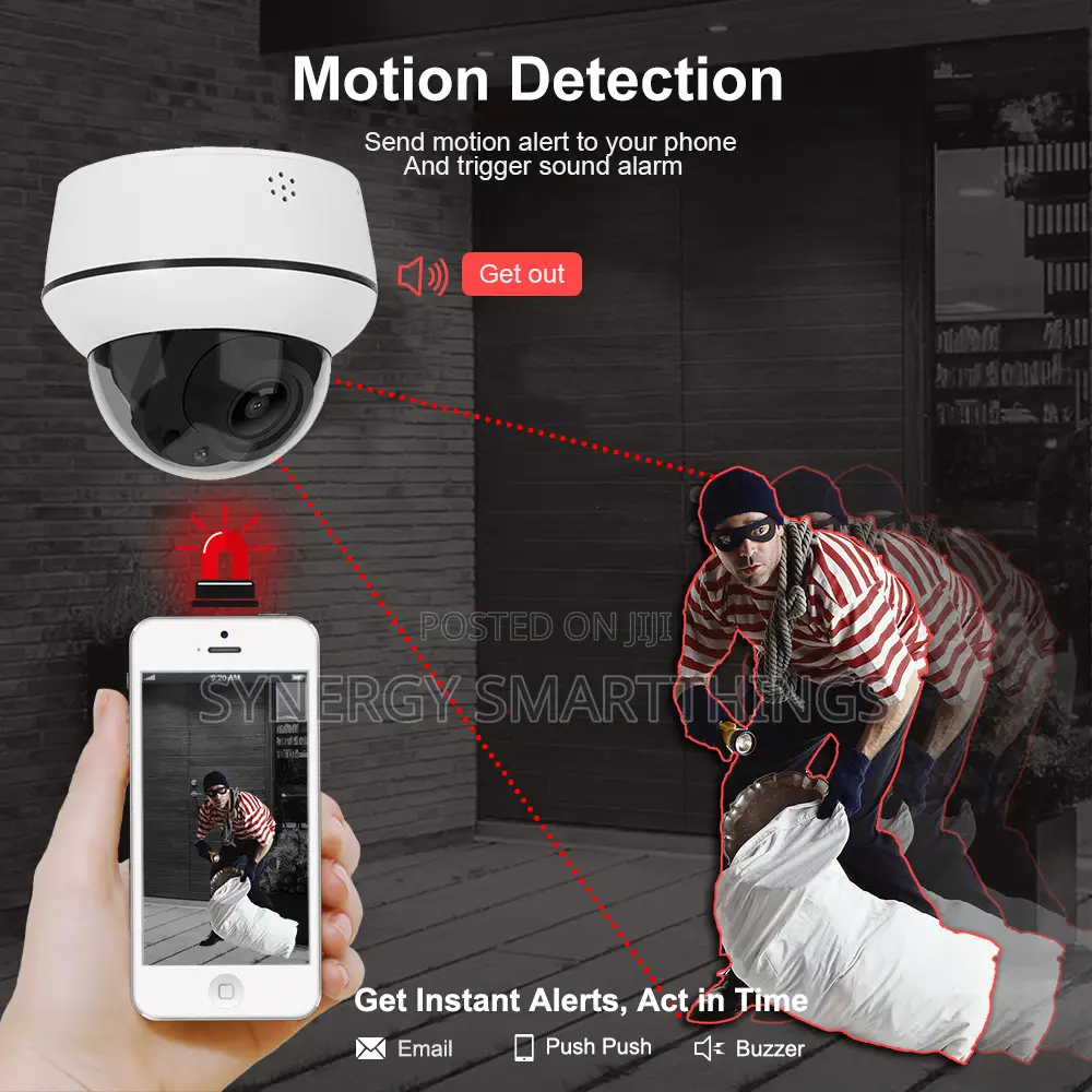 6MP Tuya 2.4/5g WiFi POE IP Security Dome Indoor