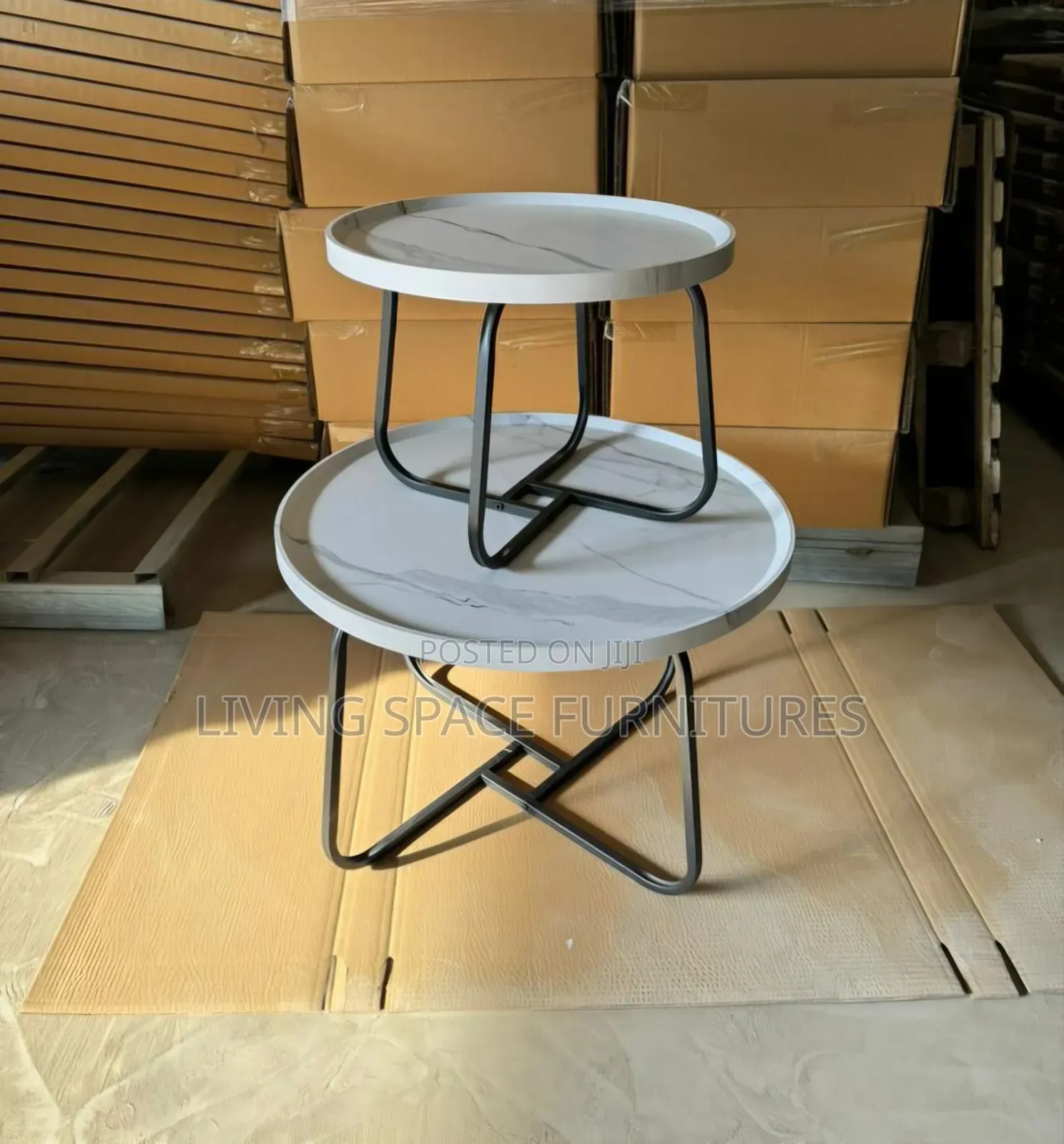 Wooden Center Table 2in1 Set