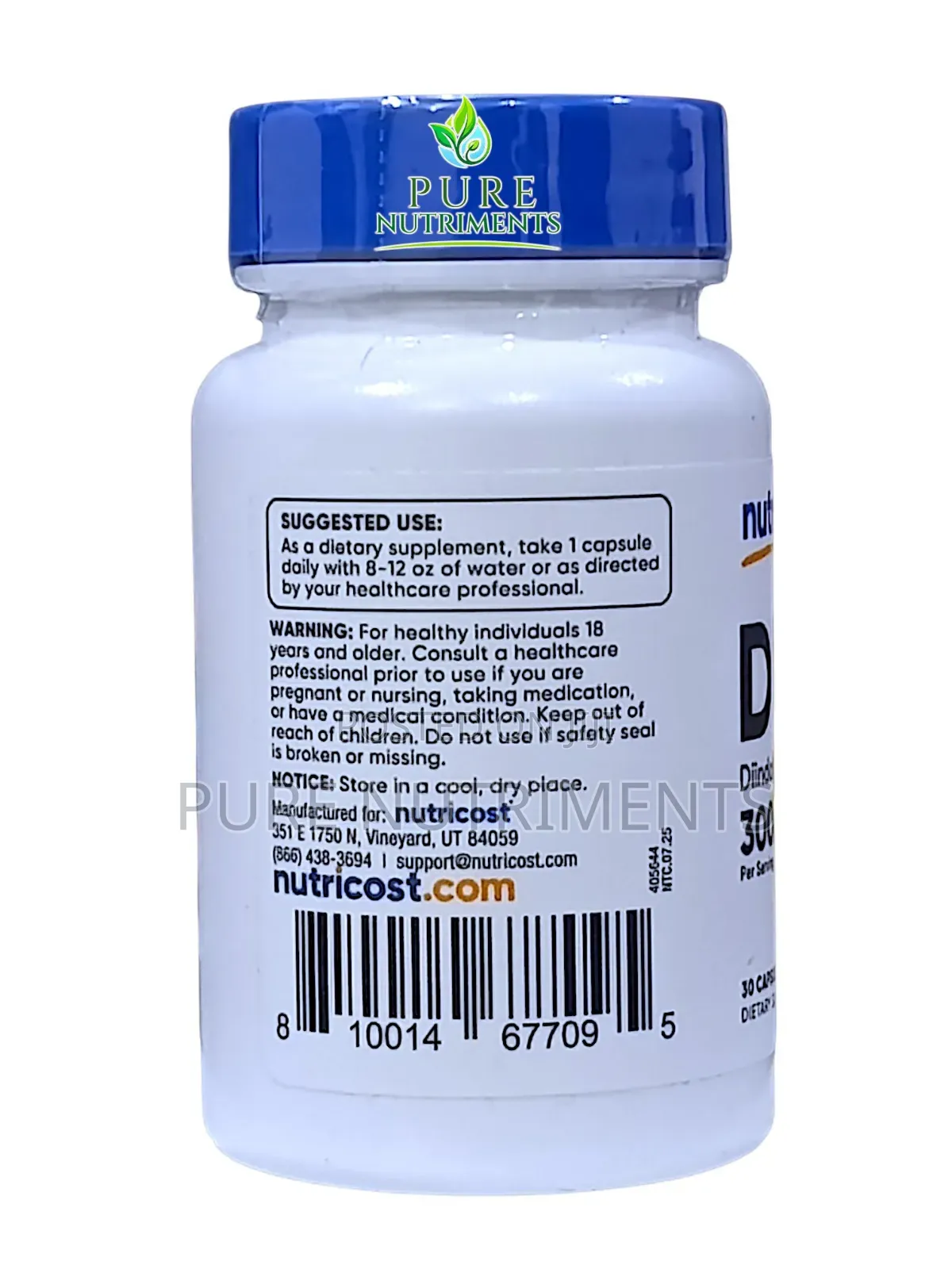 Nutricost DIM Diindolylmethane 300mg 30 Veggie Caps_ Hormonal Balance