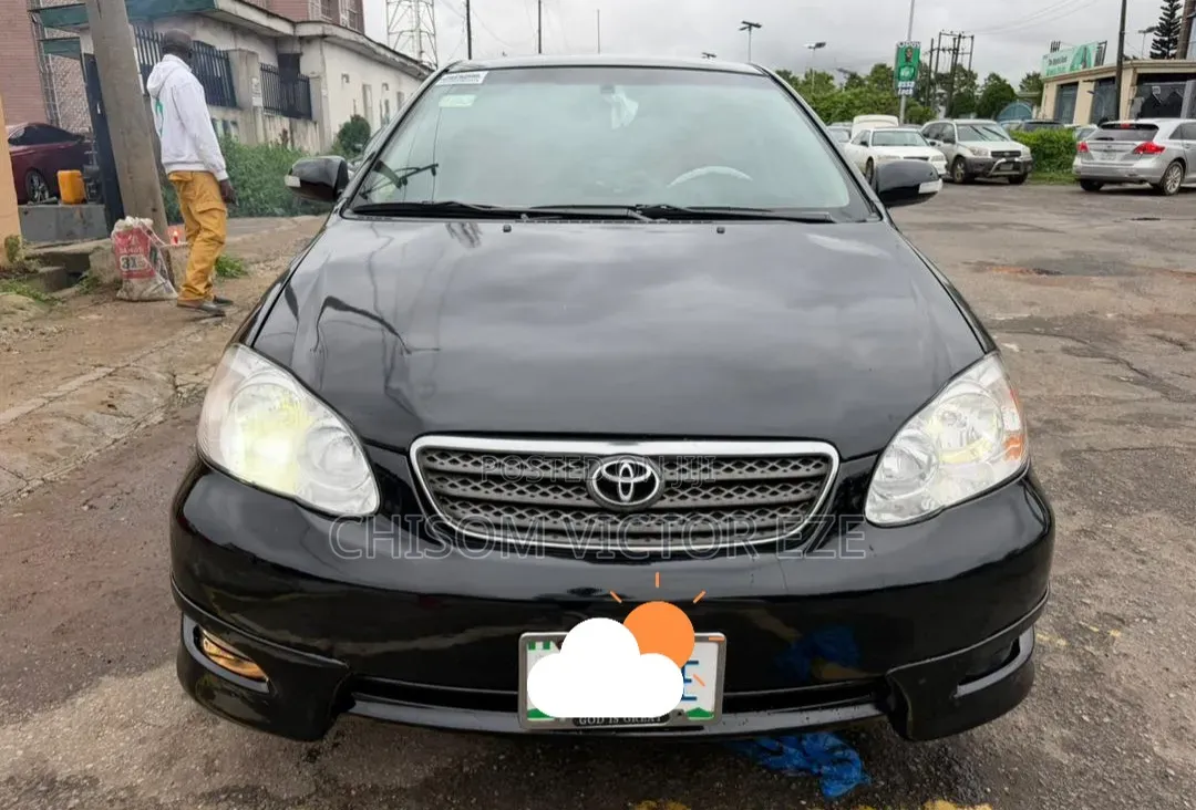 Toyota Corolla S 2005 Black