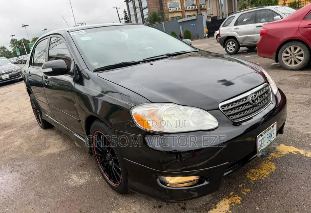 Toyota Corolla S 2005 Black
