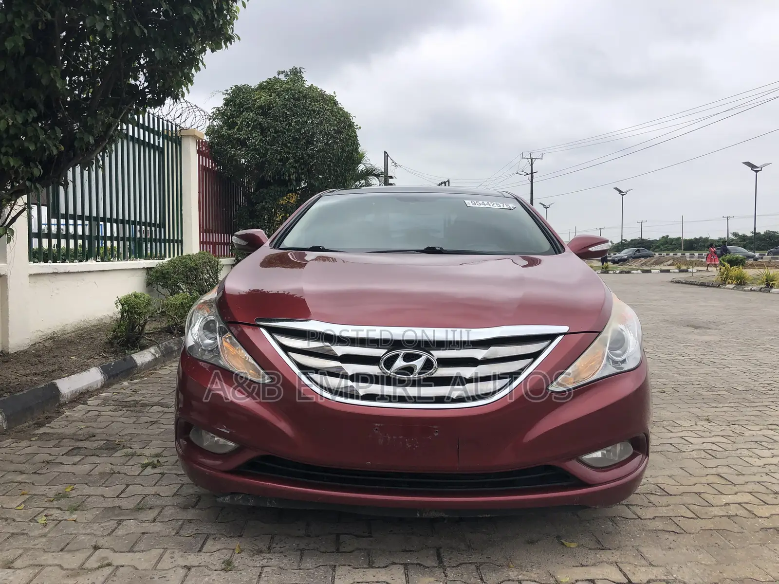 Hyundai Sonata 2012 Red