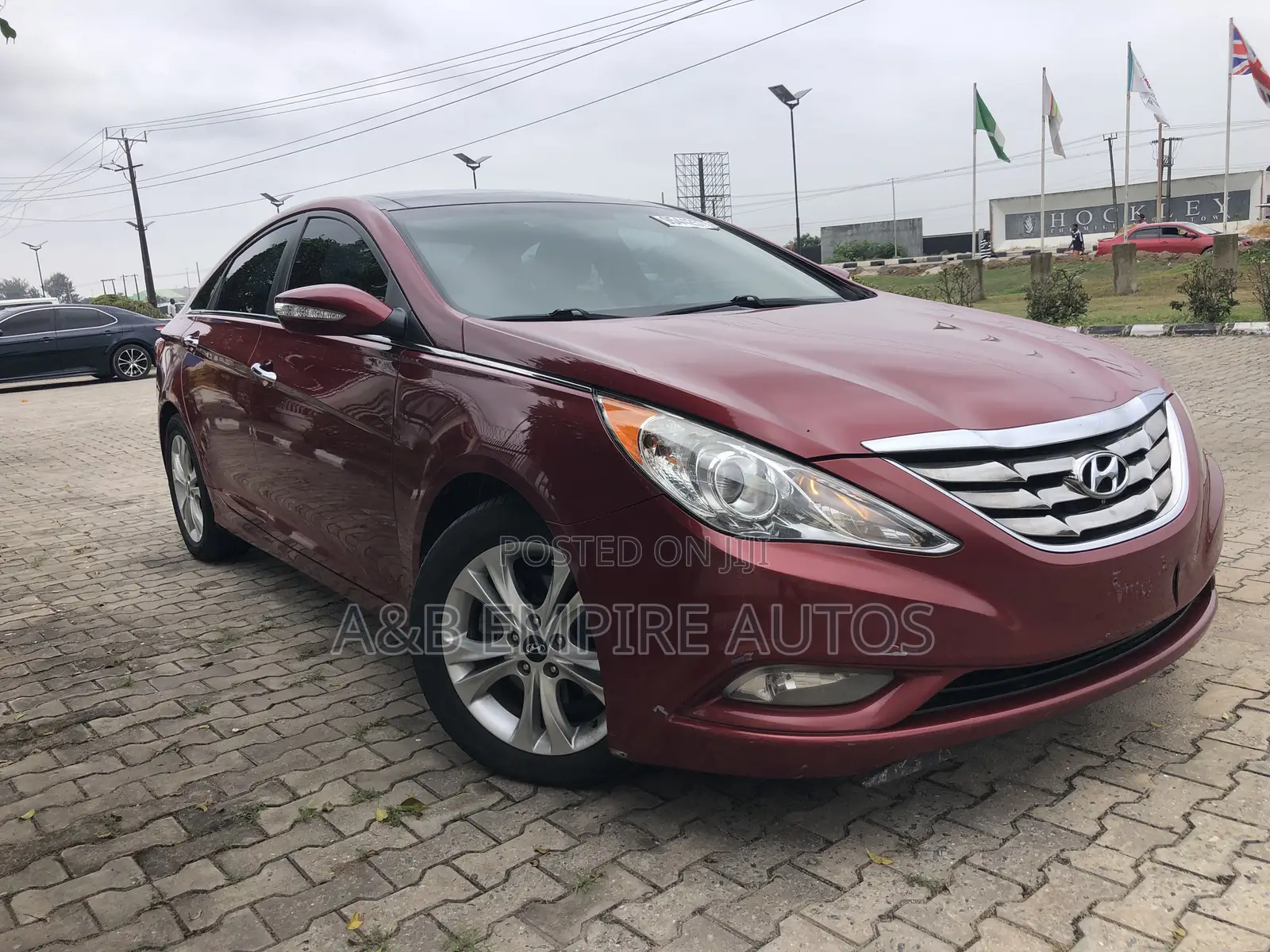 Hyundai Sonata 2012 Red