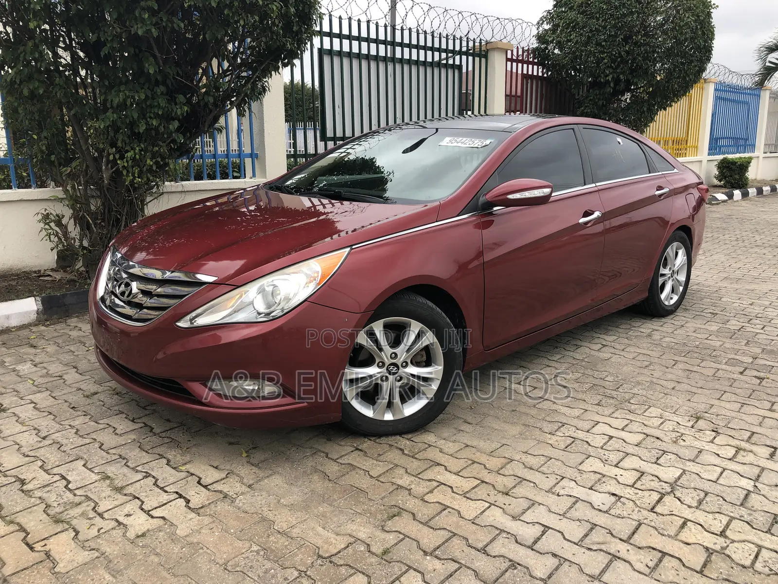 Hyundai Sonata 2012 Red