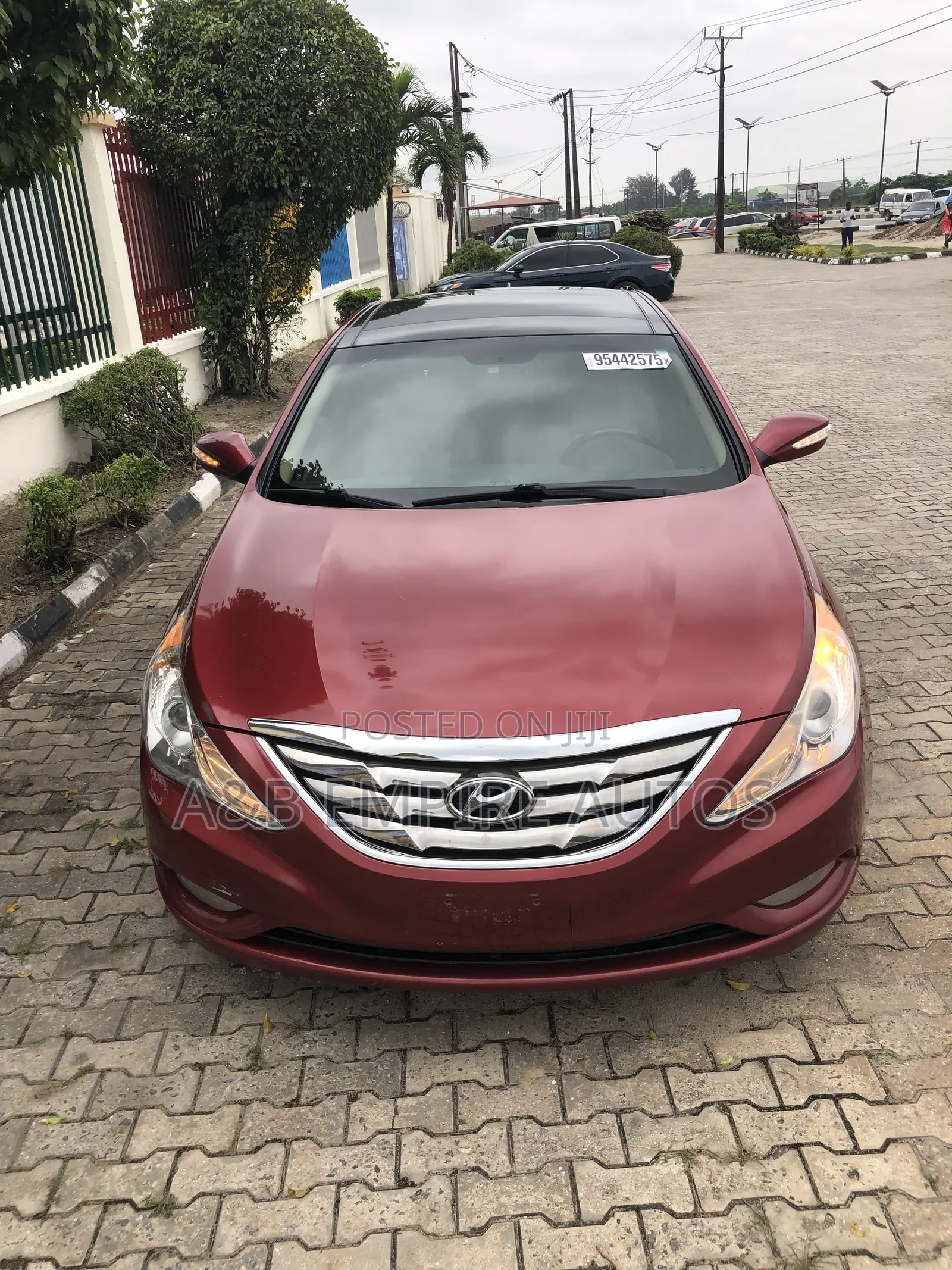 Hyundai Sonata 2012 Red