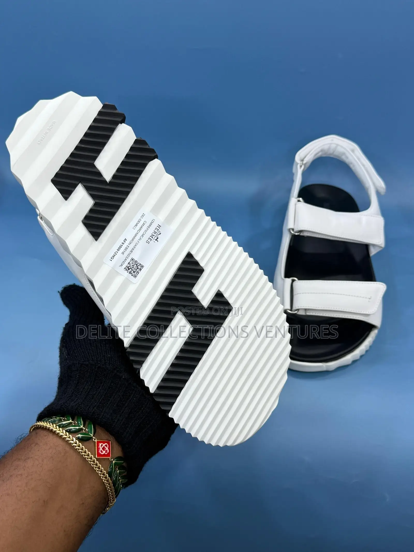 *Brand New Hermes Electric Sandals*