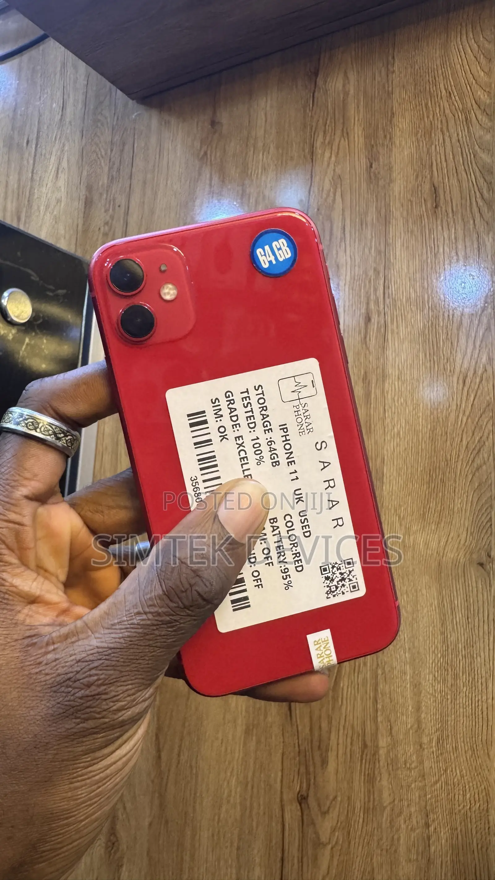 Apple iPhone 11 64 GB Red