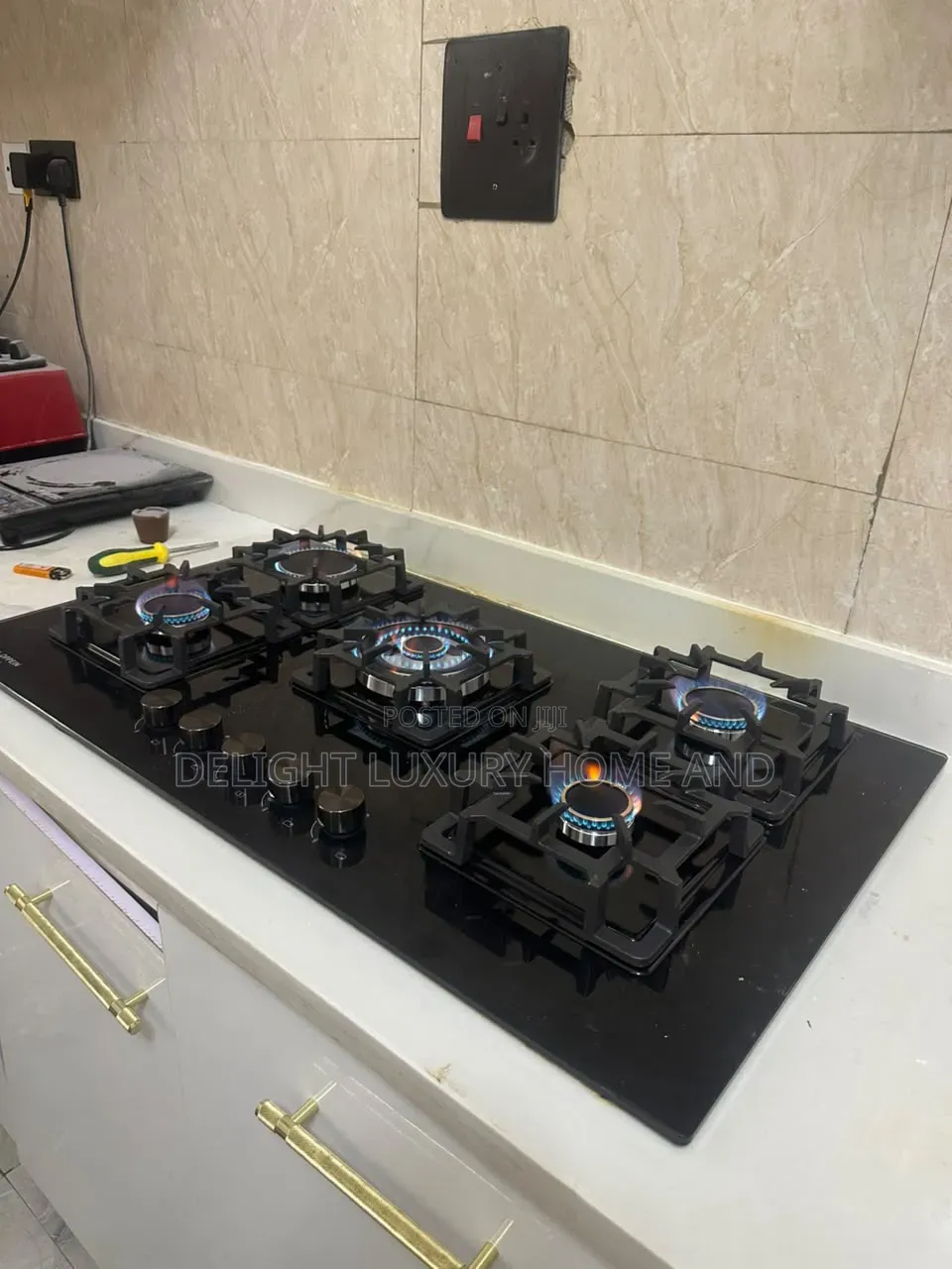 5 Burner Gas Cooker Very Quality Standard