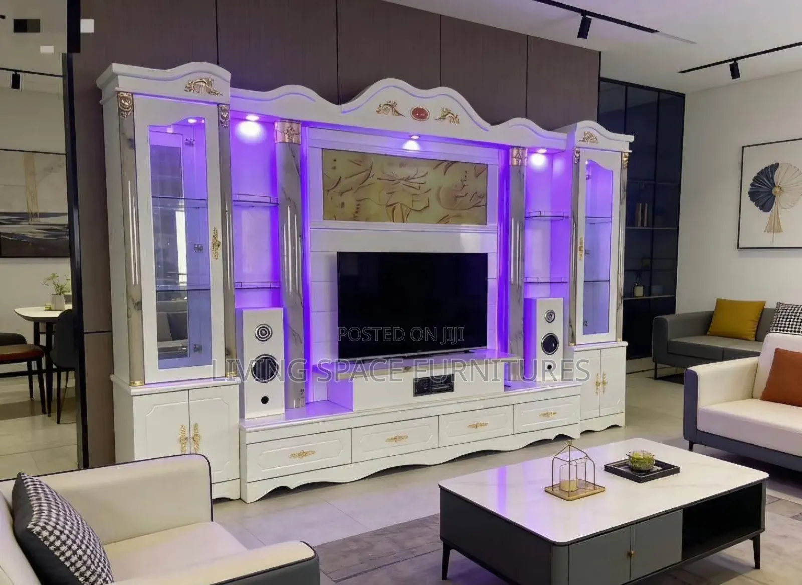 Luxurious Room Divider TV Cabinet