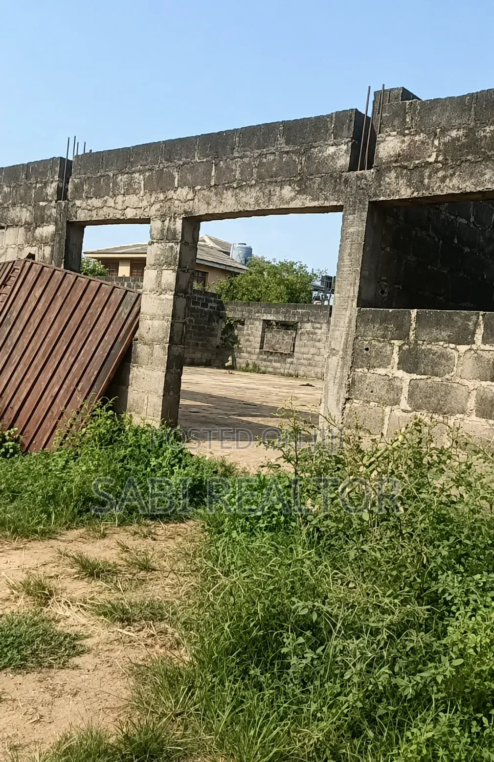 2 Plots of Commercial Land at Sabo Ayobo With Uncompleted Event Centre