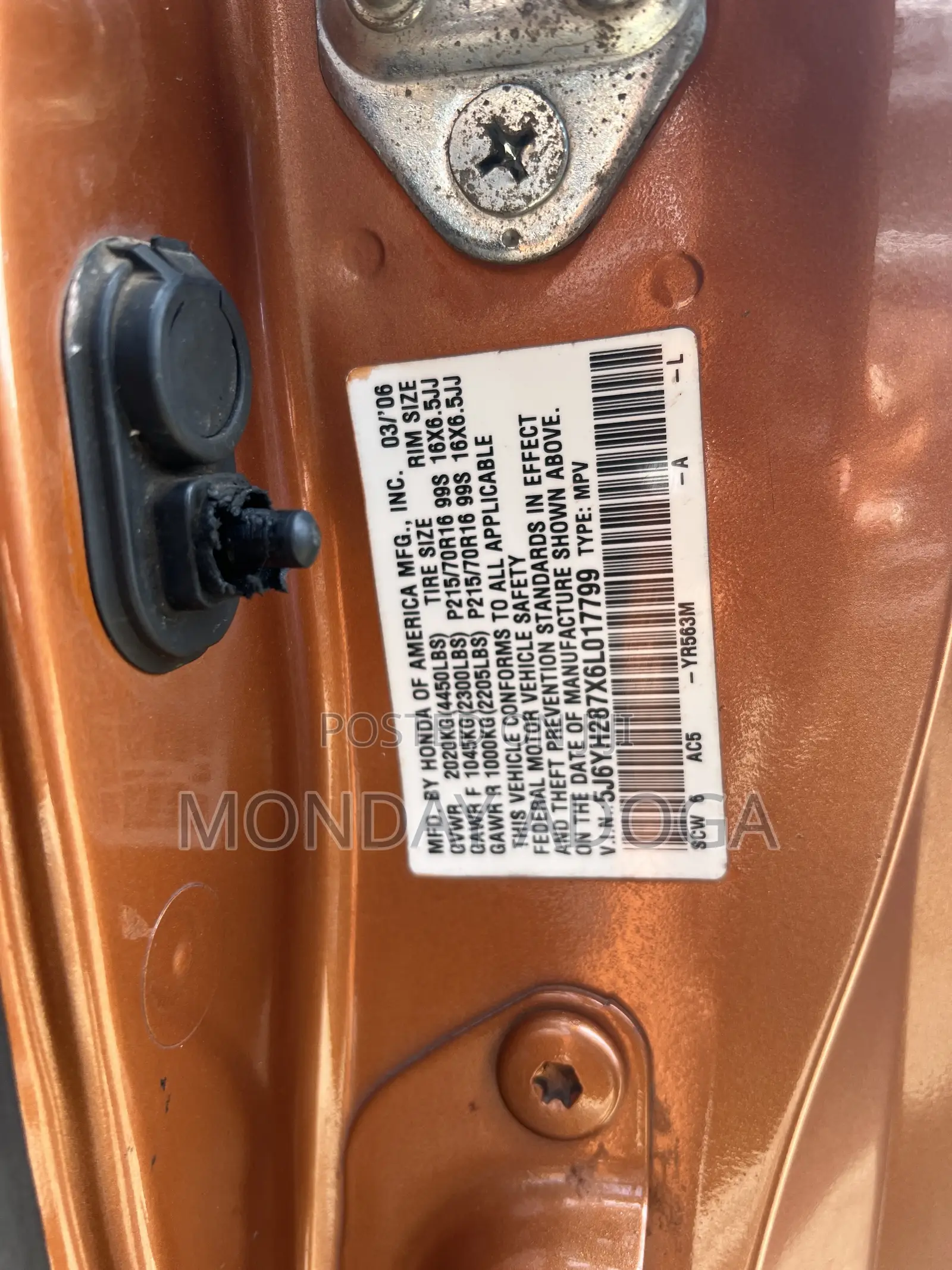 Honda Element DX Automatic 2004 Brown