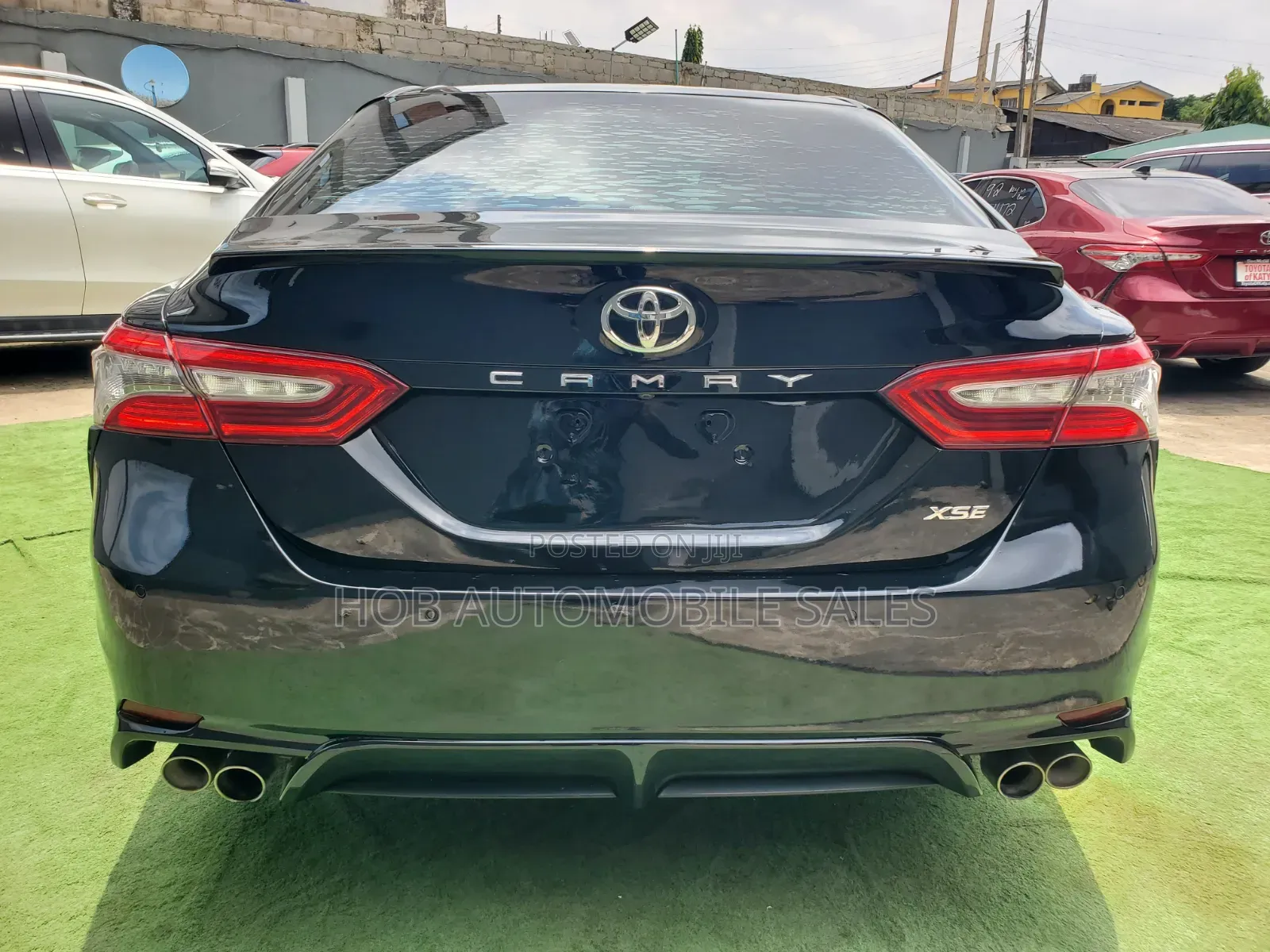 Toyota Camry XSE FWD (2.5L 4cyl 8AM) 2018 Black