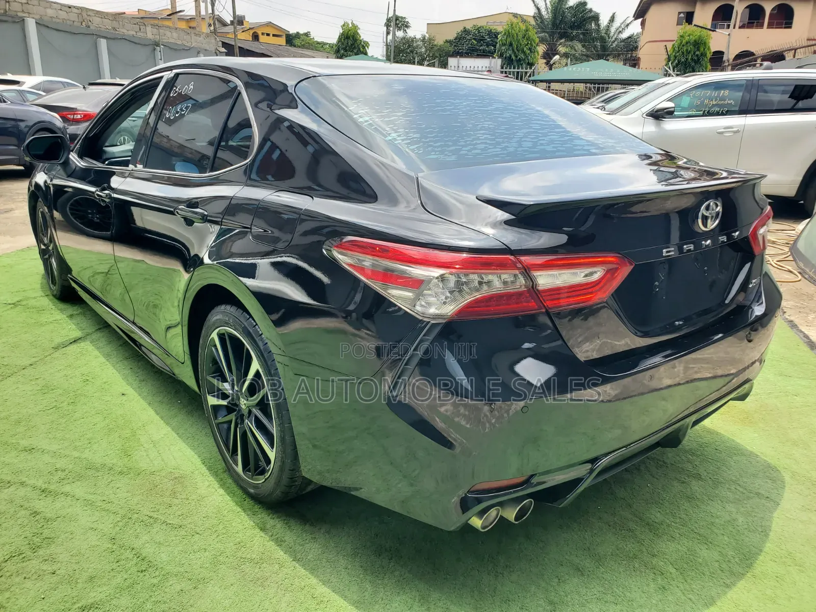 Toyota Camry XSE FWD (2.5L 4cyl 8AM) 2018 Black