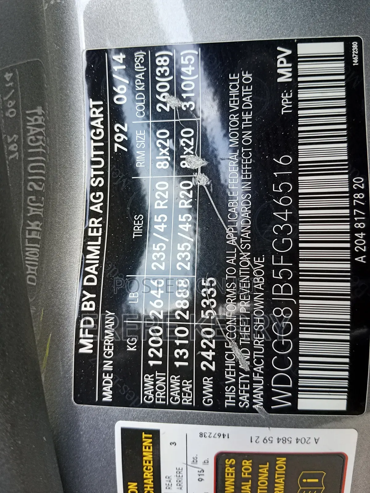 Mercedes-Benz GLK-Class 2015 Gray