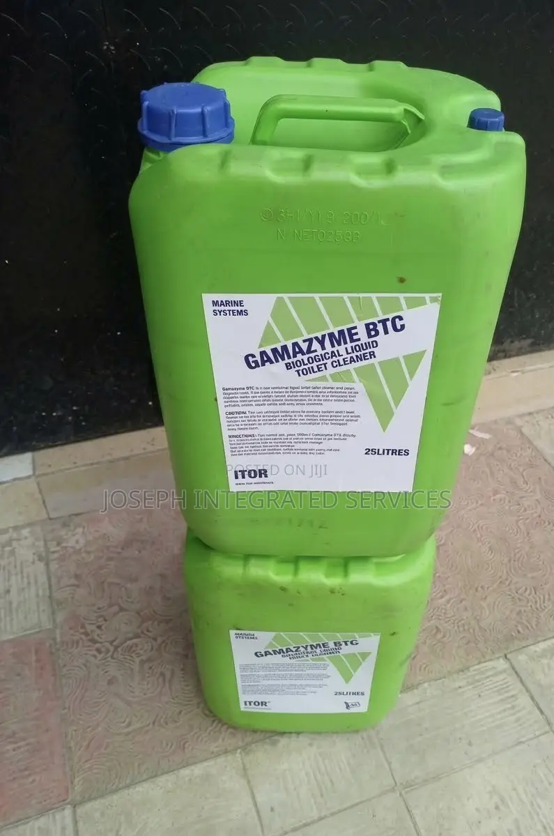 25-Litre Unitor Gamazyme BTC Biological Liquid Toilet Cleaner.