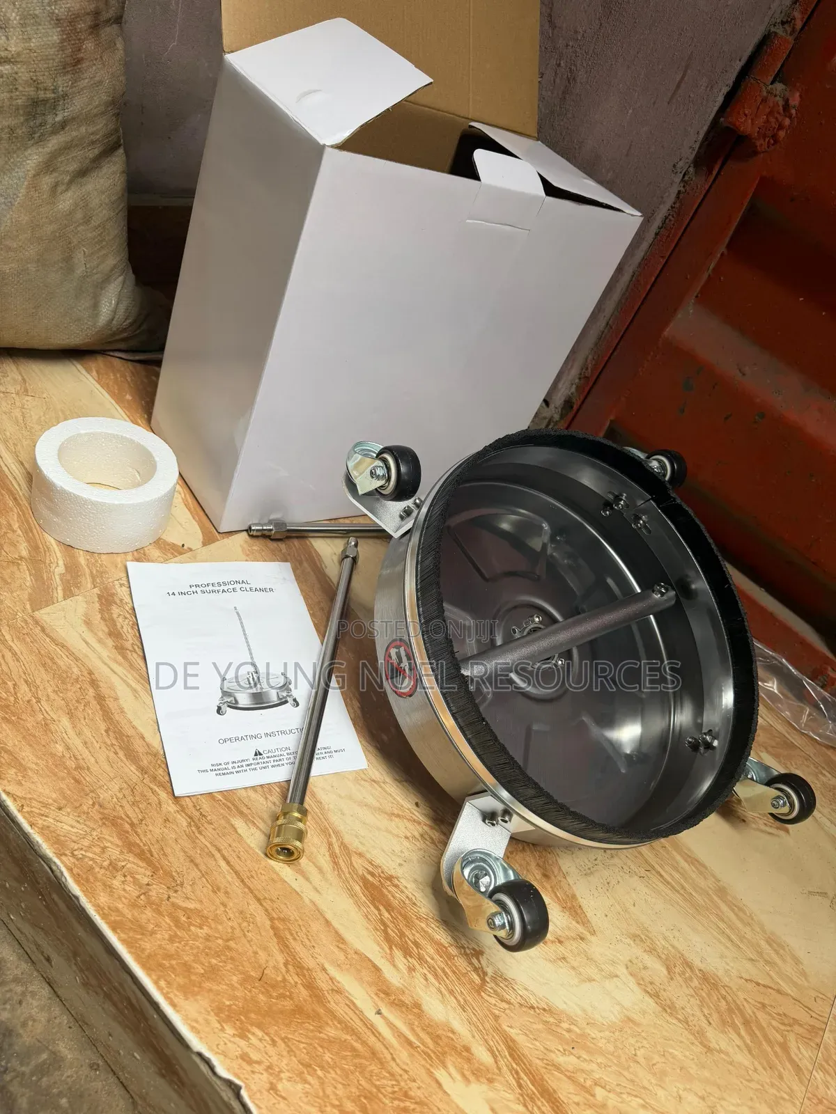 Original Surface Cleaner 4inches Used With Your Pressure Washer
