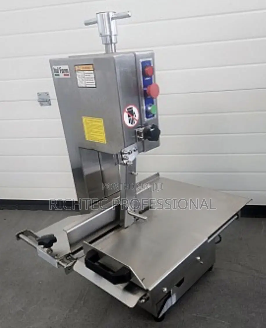 HeavyDuty StainlessSteel Commercial BoneSaw Machine-Frozen Meat Cutter