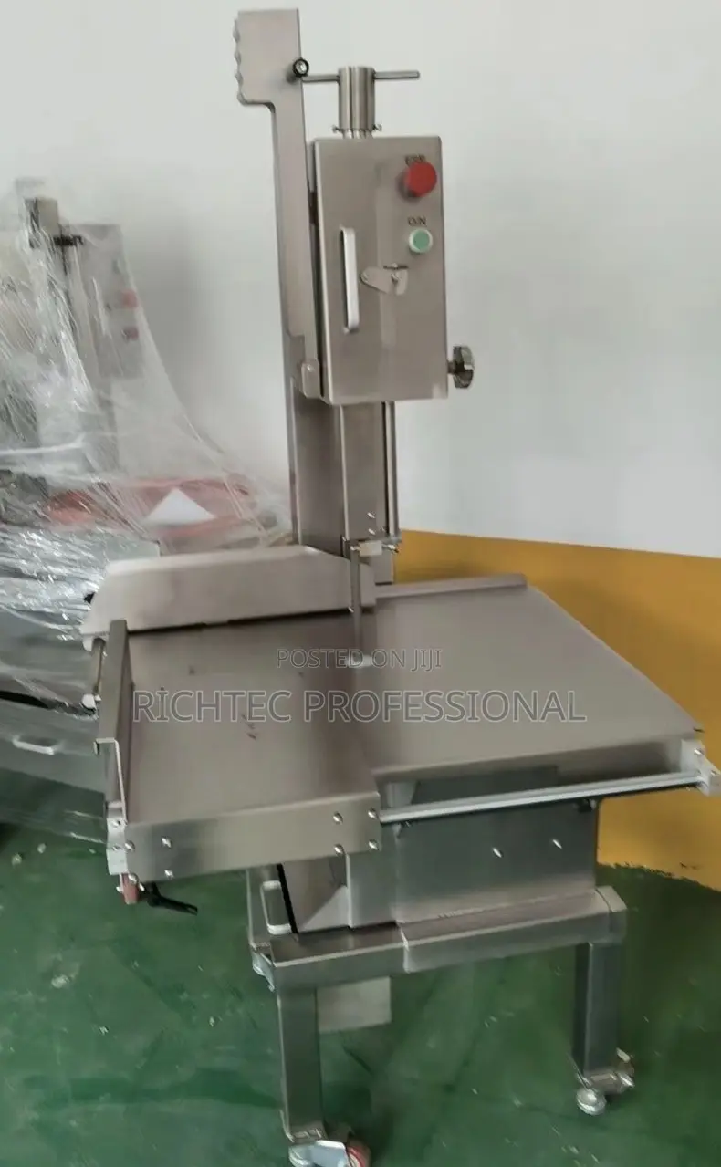 HeavyDuty StainlessSteel Commercial BoneSaw Machine-Frozen Meat Cutter