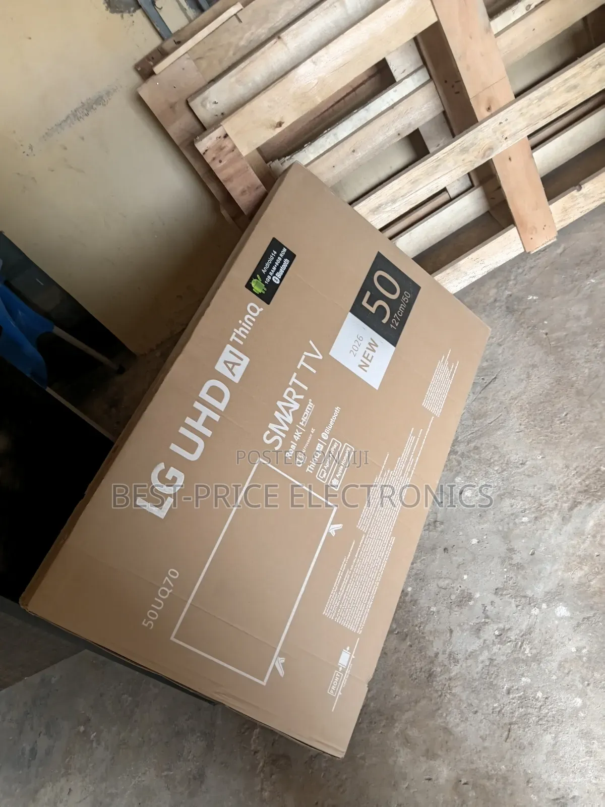 50inches LG Smart TV With AI Features
