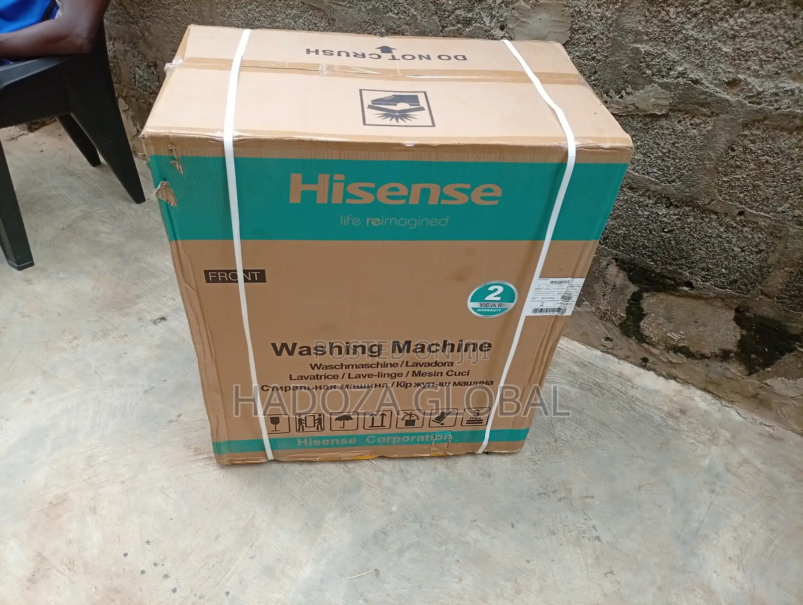 Hisense 7.5kg Automatic Washing Machine