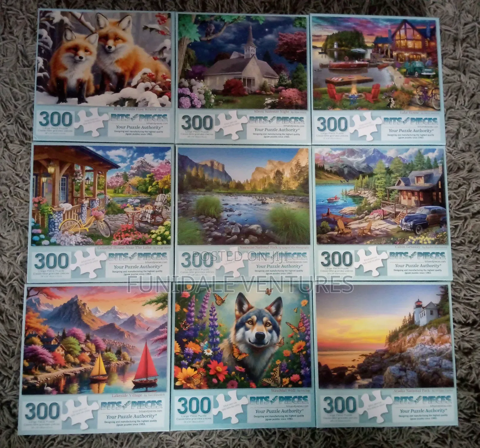 Pre Owned 300pcs Puzzle