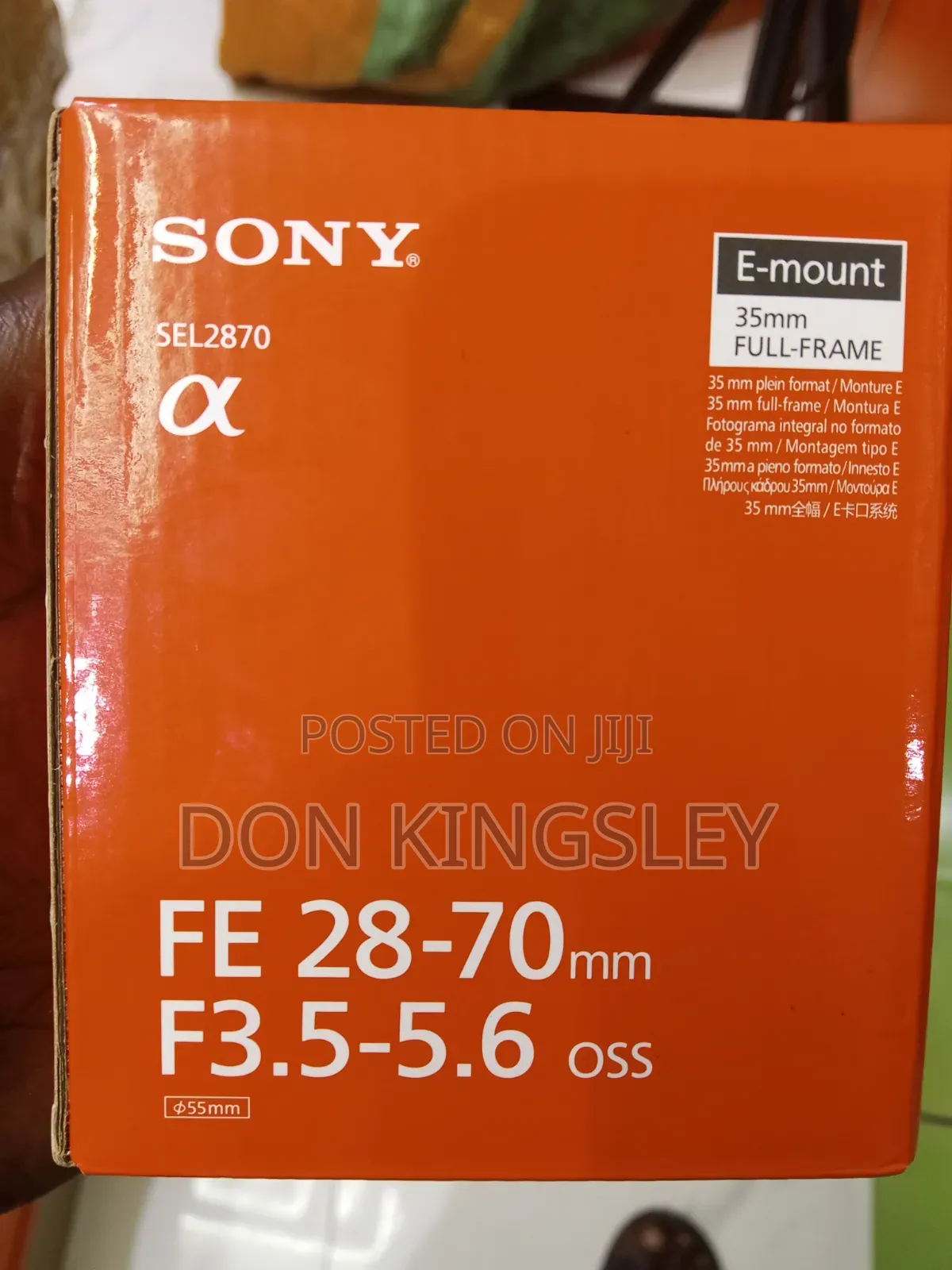 Sony Lens E-Mount