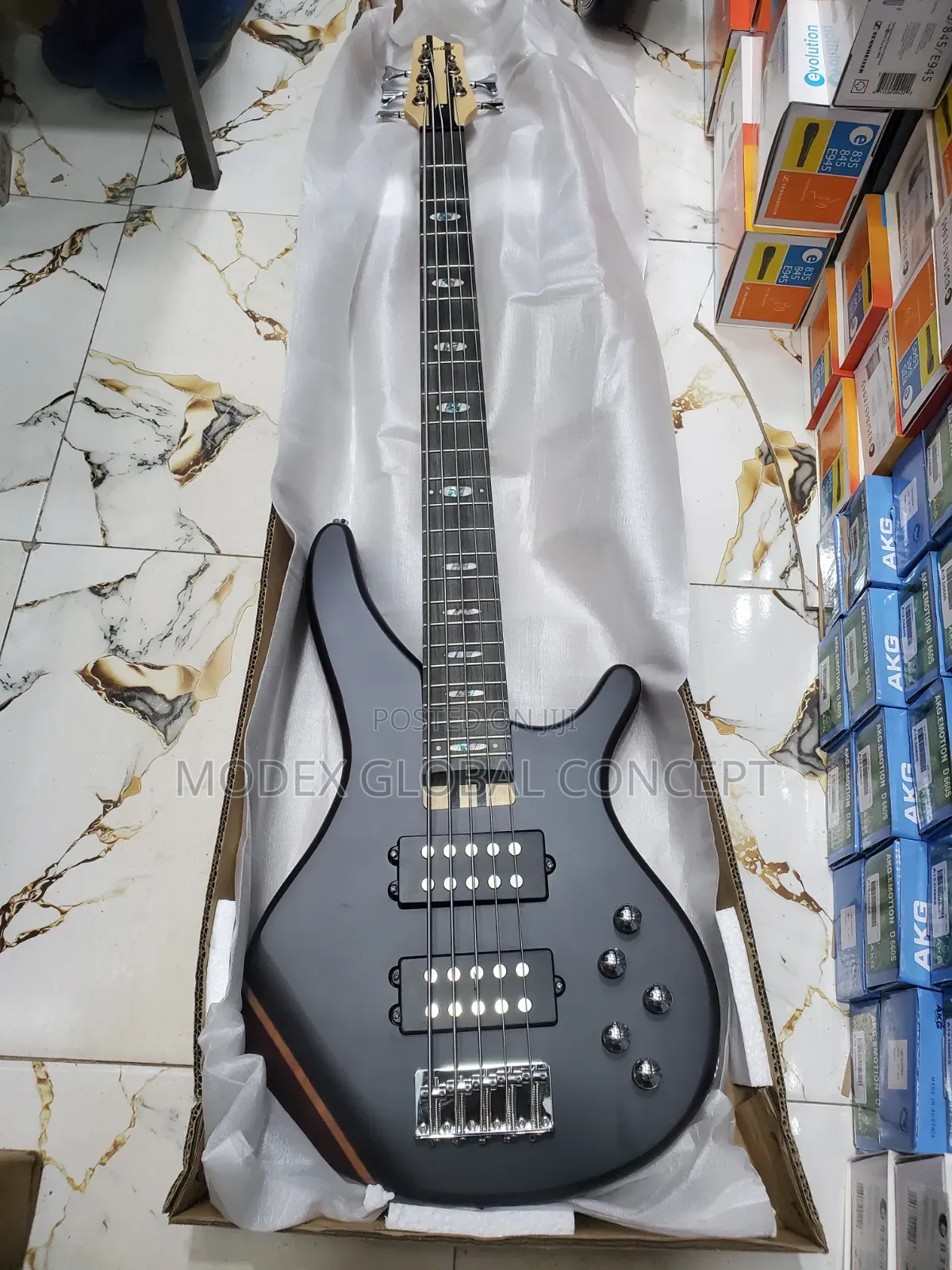 Ibanez 5 String Active Electric Bass Guitar