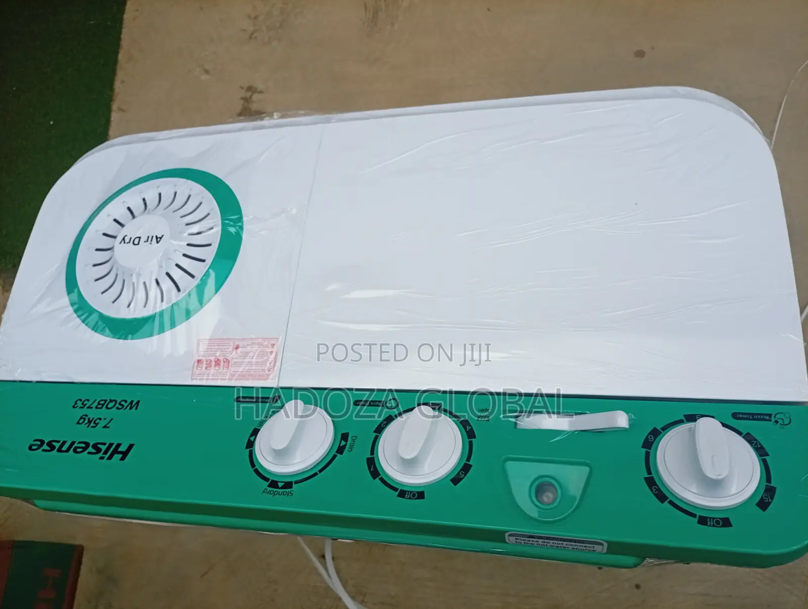 Hisense 7.5kg Washer – Efficient Washing With Excellent Fabric Care