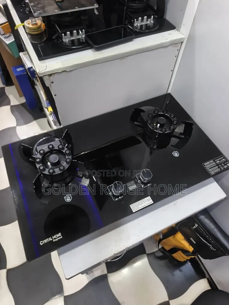 2 Burner Lift Up Gas-Hob Cooker