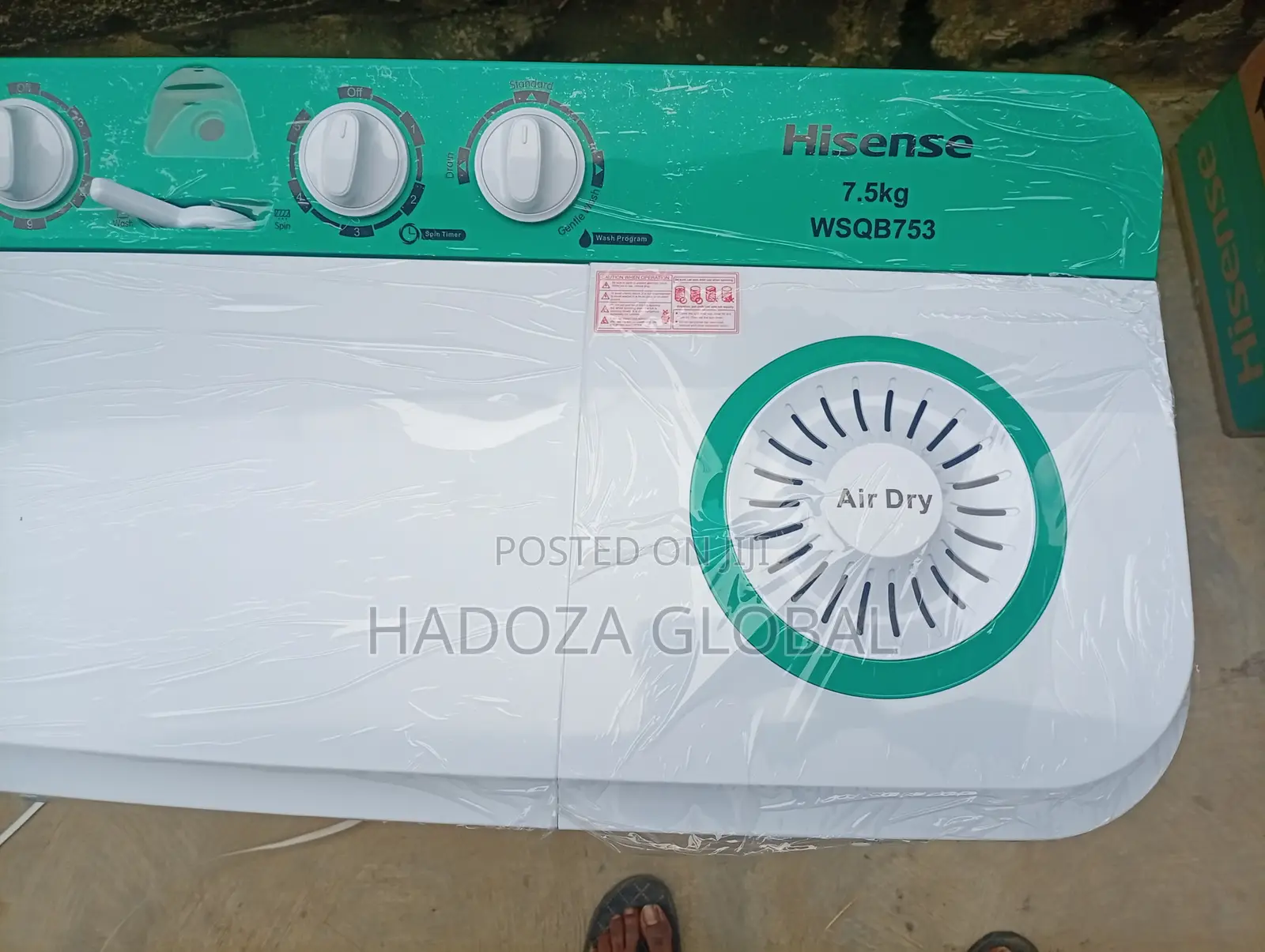 Hisense 7.5kg Washing Machine – Designed for Convenient Home Laundry